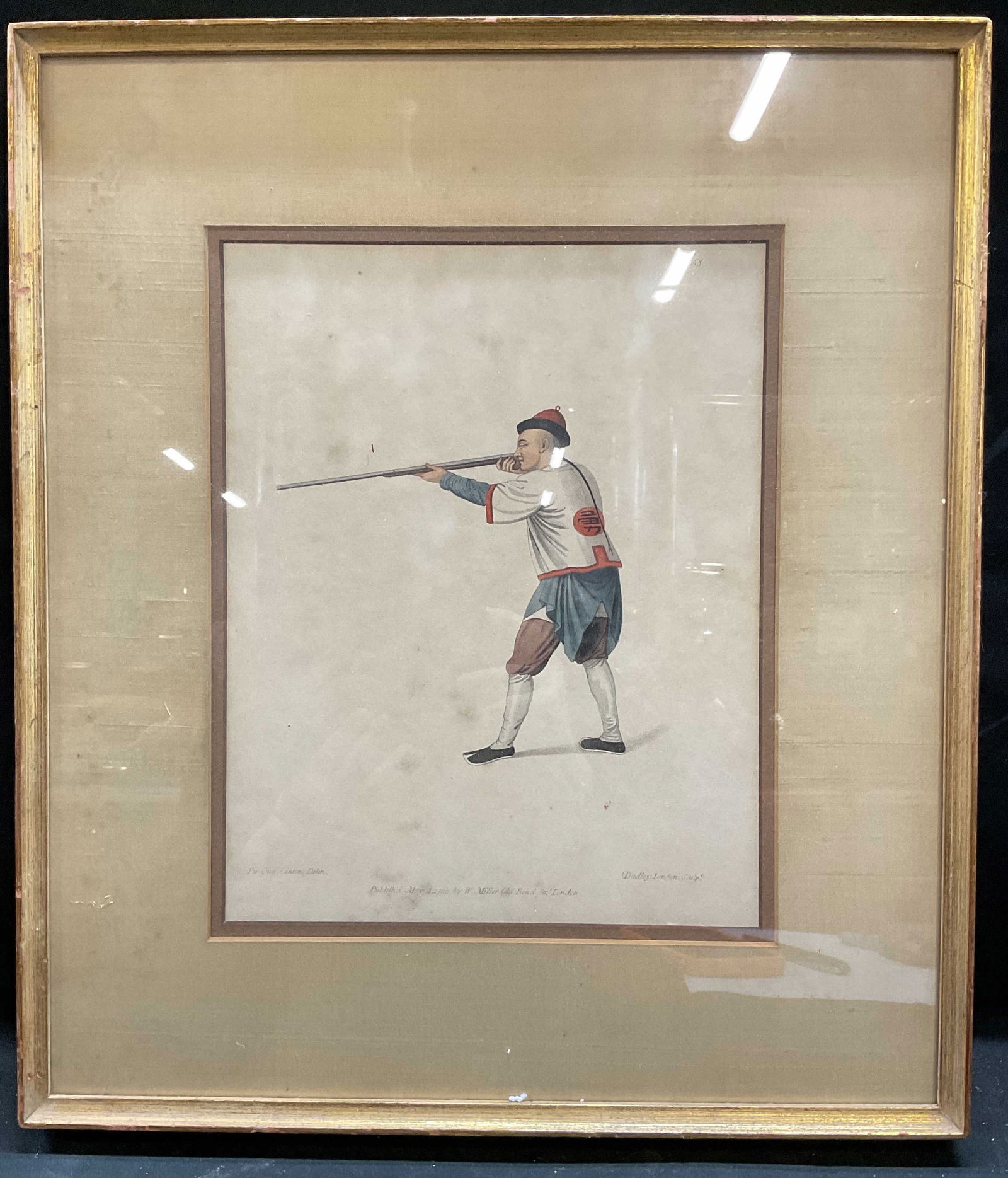 1799 J Dadley Costumes of China Color Engraving (1 of 6)