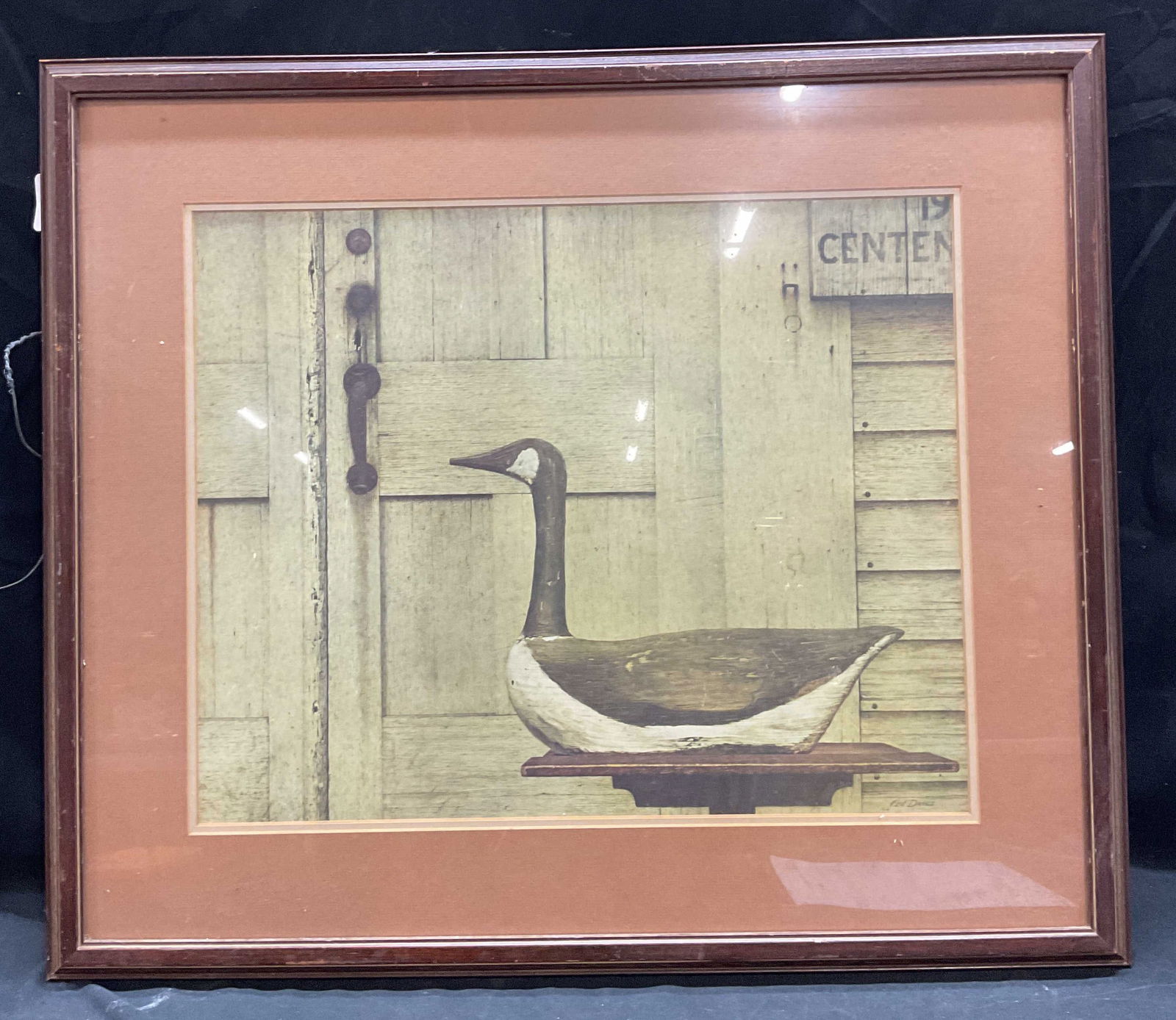 Ken Davies Still life Decoy Duck Lithograph 25in (1 of 6)