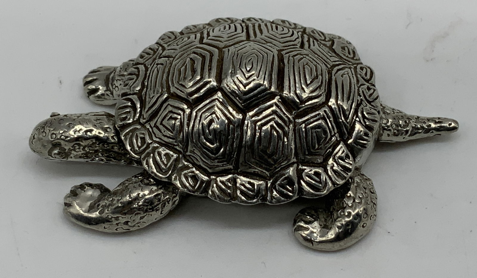 1991 Seagull Pewter Tortoise Trinket Box CANADA (1 of 6)