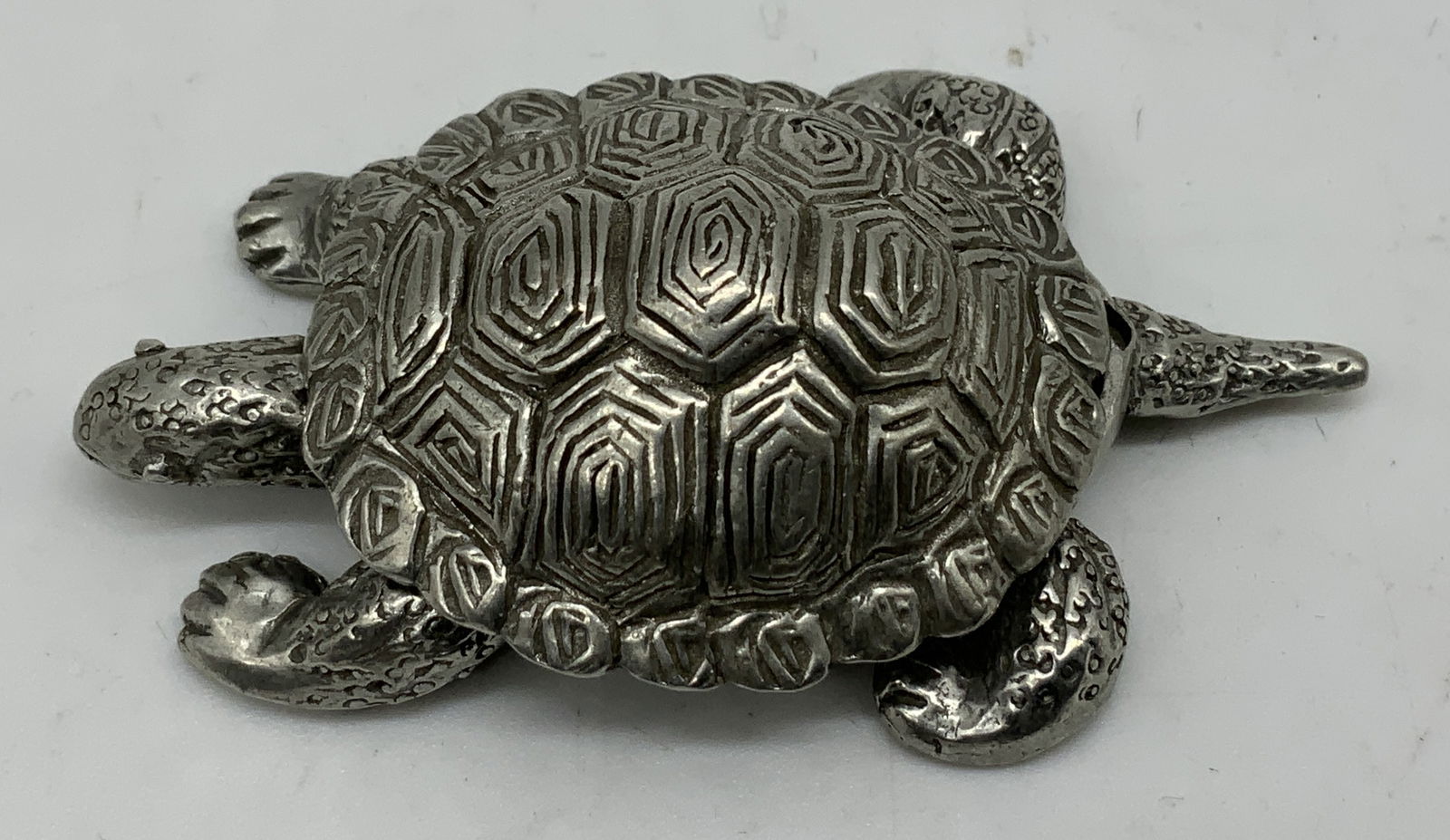 1991 Seagull Pewter Tortoise Trinket Box CANADA (1 of 8)