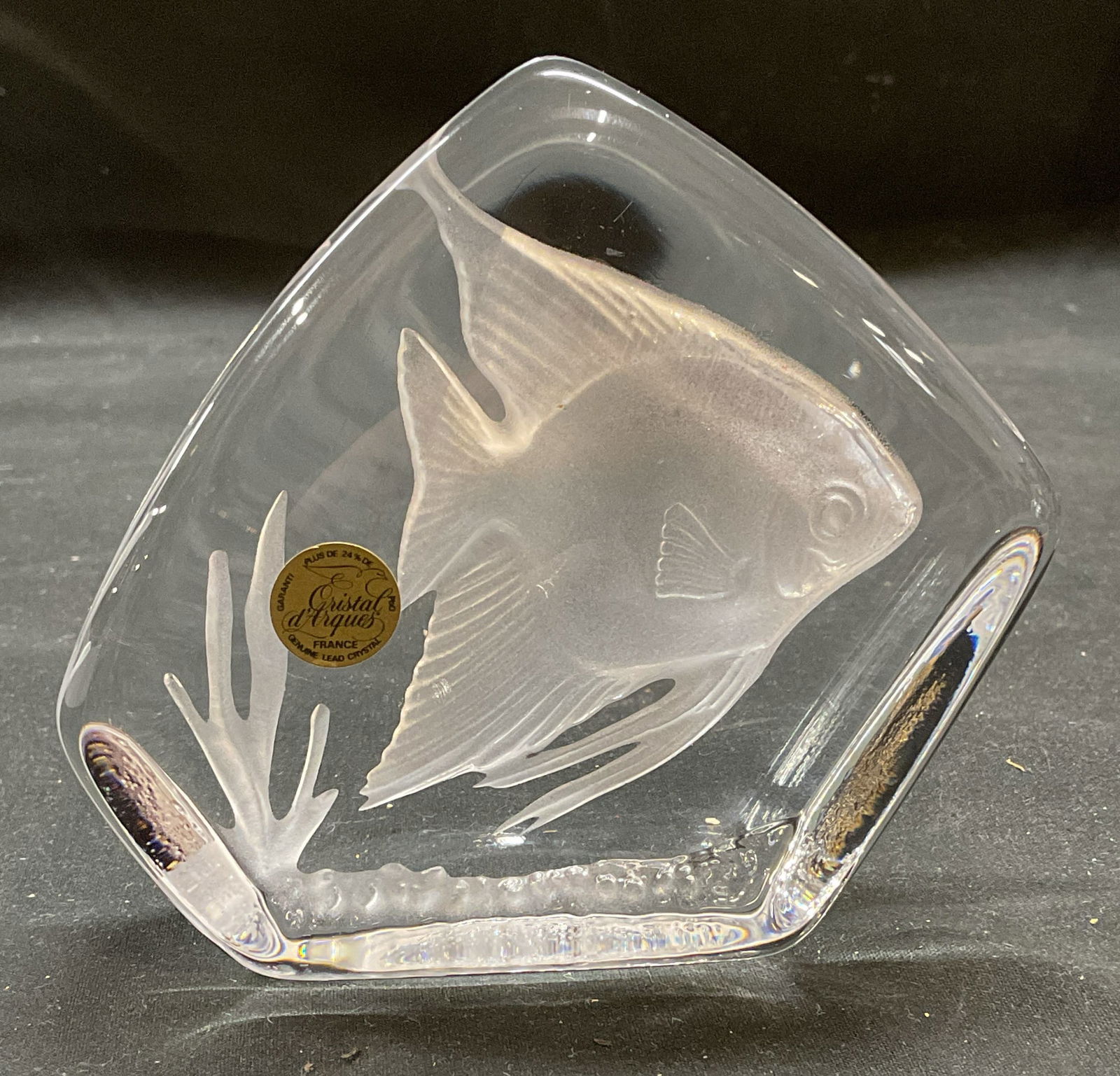 Cristal Arques Crystal Fish Figural, France (1 of 6)