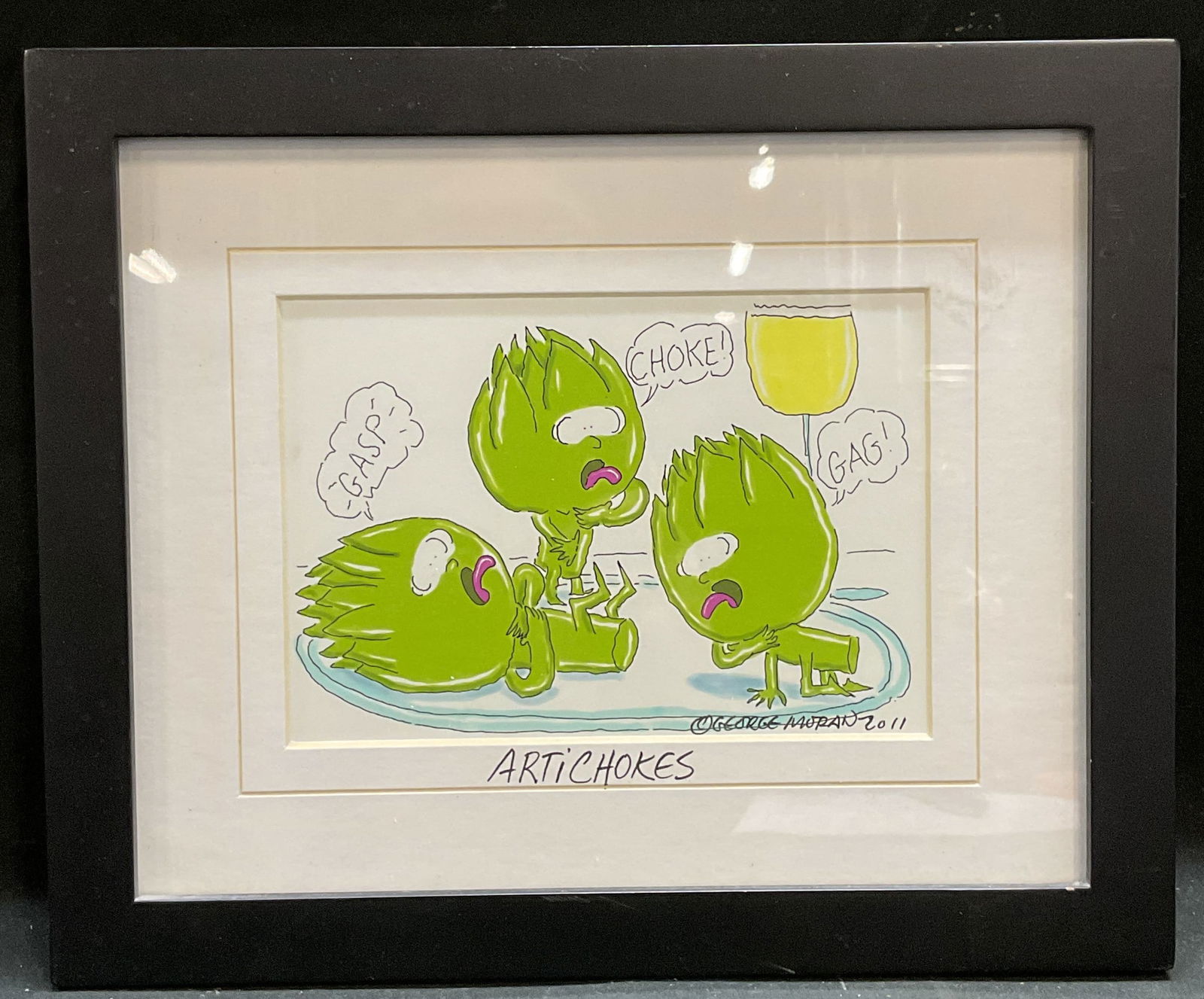 Signed George Moran Artichokes Lithograph 2011 (1 of 6)