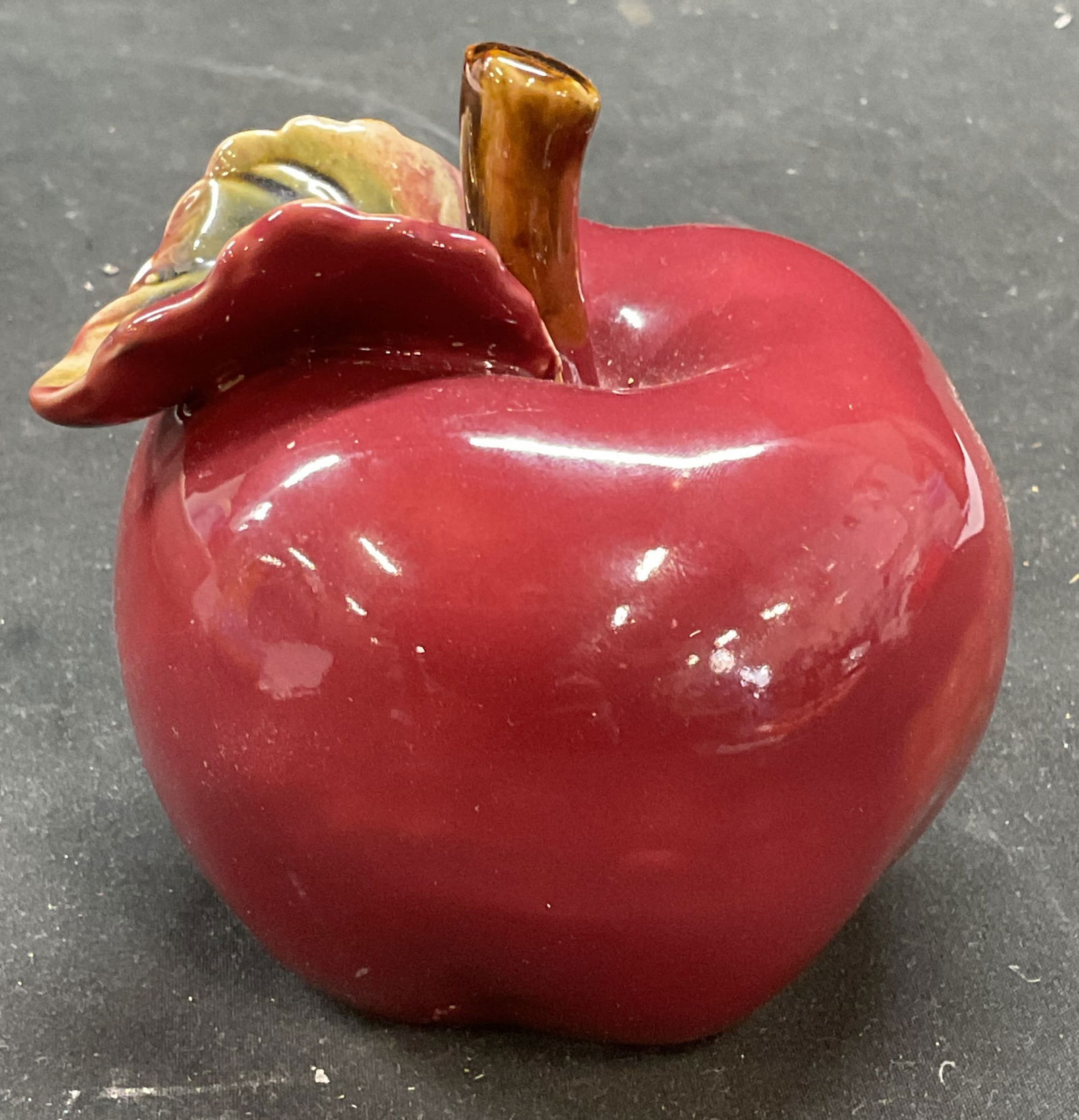 Hand Painted Ceramic Apple Figural (1 of 6)