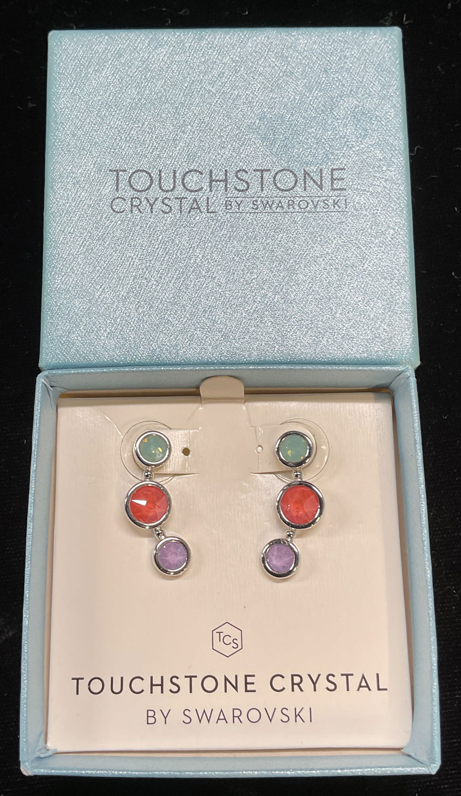 Swarovski Touchstone Multi Crystal Earrings (1 of 6)