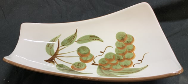 STANGL Orchard Song Footed Relish Footed Tray USA