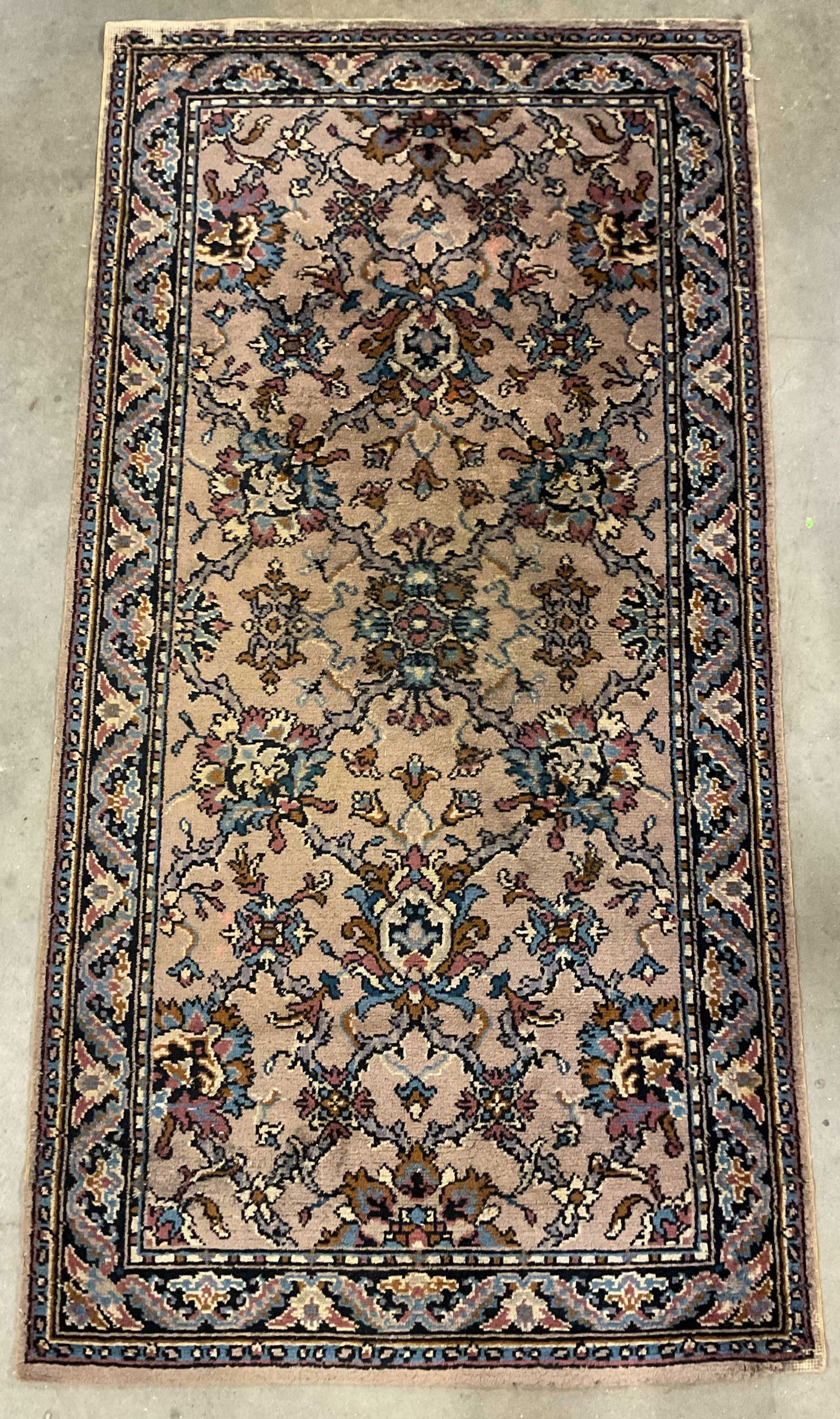 Vtg Stephen Sanford & Sons Wool Persian Rug 70in (1 of 8)
