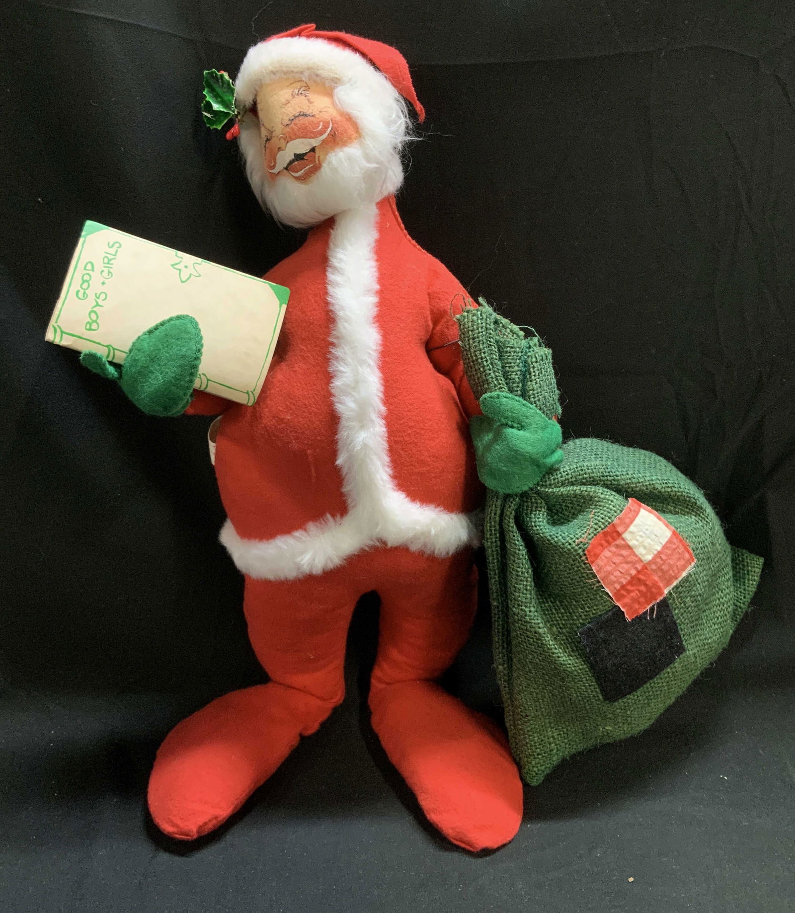 Vntg 1971 Annalee Mobilitee Dolls Santa Claus USA (1 of 10)