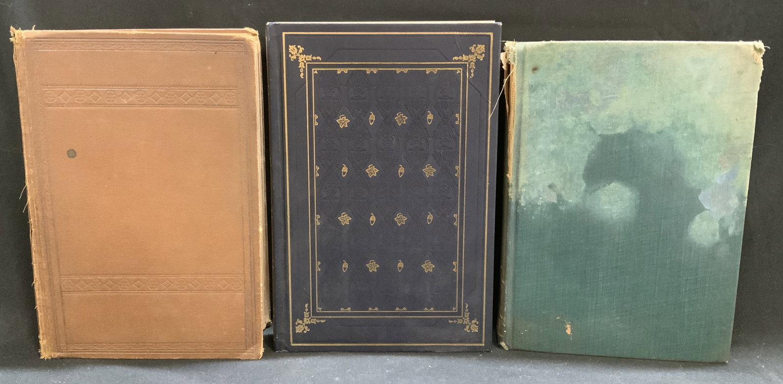 Lot 3 1930s Western & Advent. Fiction Bks DUMAS: Lot includes, Cimarron by Edna Ferber (1930), The Count of Monte Cristo by Alexander Dumas (possible 1936) & At the Sign of the Cat & Racket by Honore de Balzac. (No visible publication date). Surface