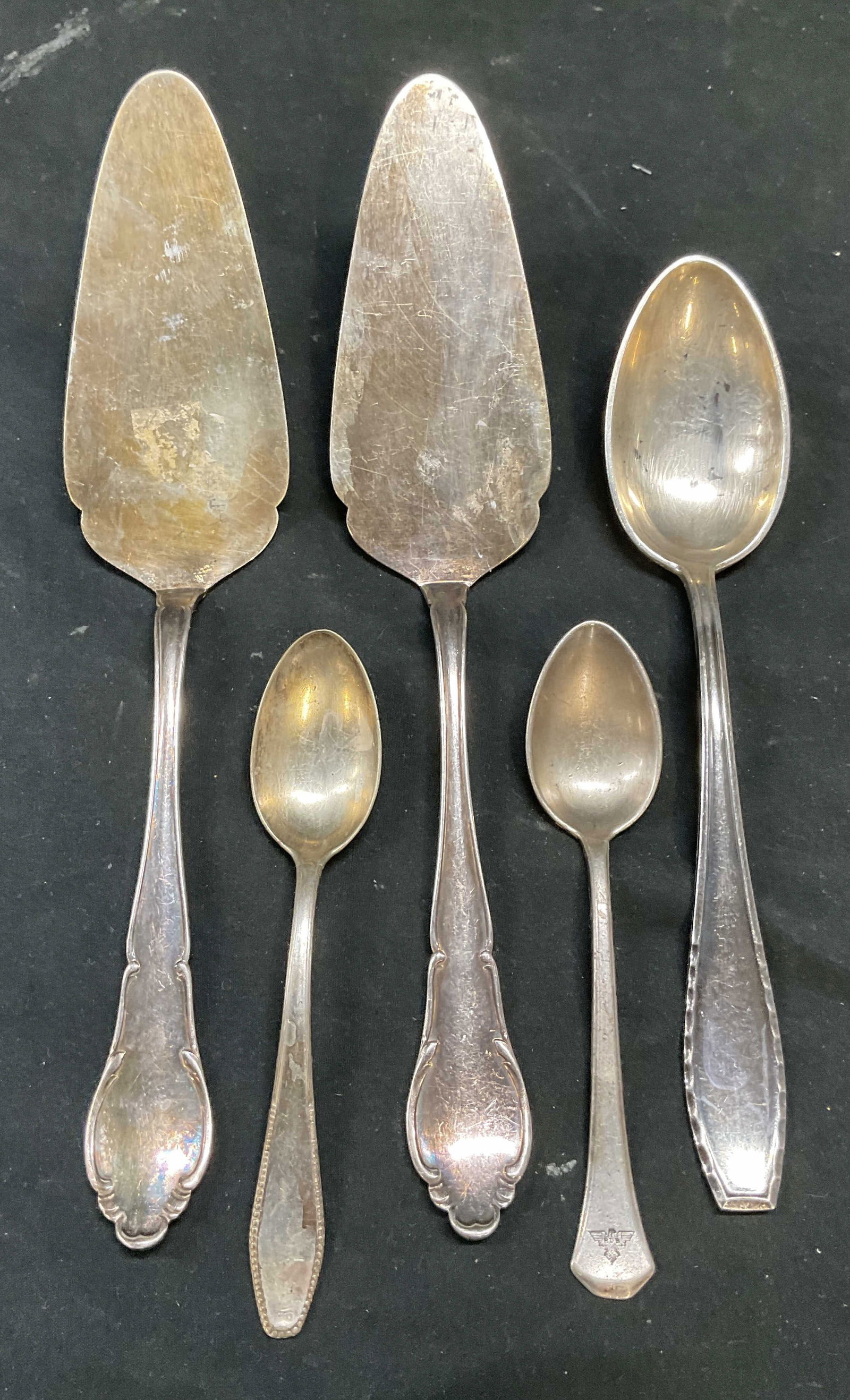 Lot 5 Jager & More Silver Plated Server & Spoons (1 of 7)