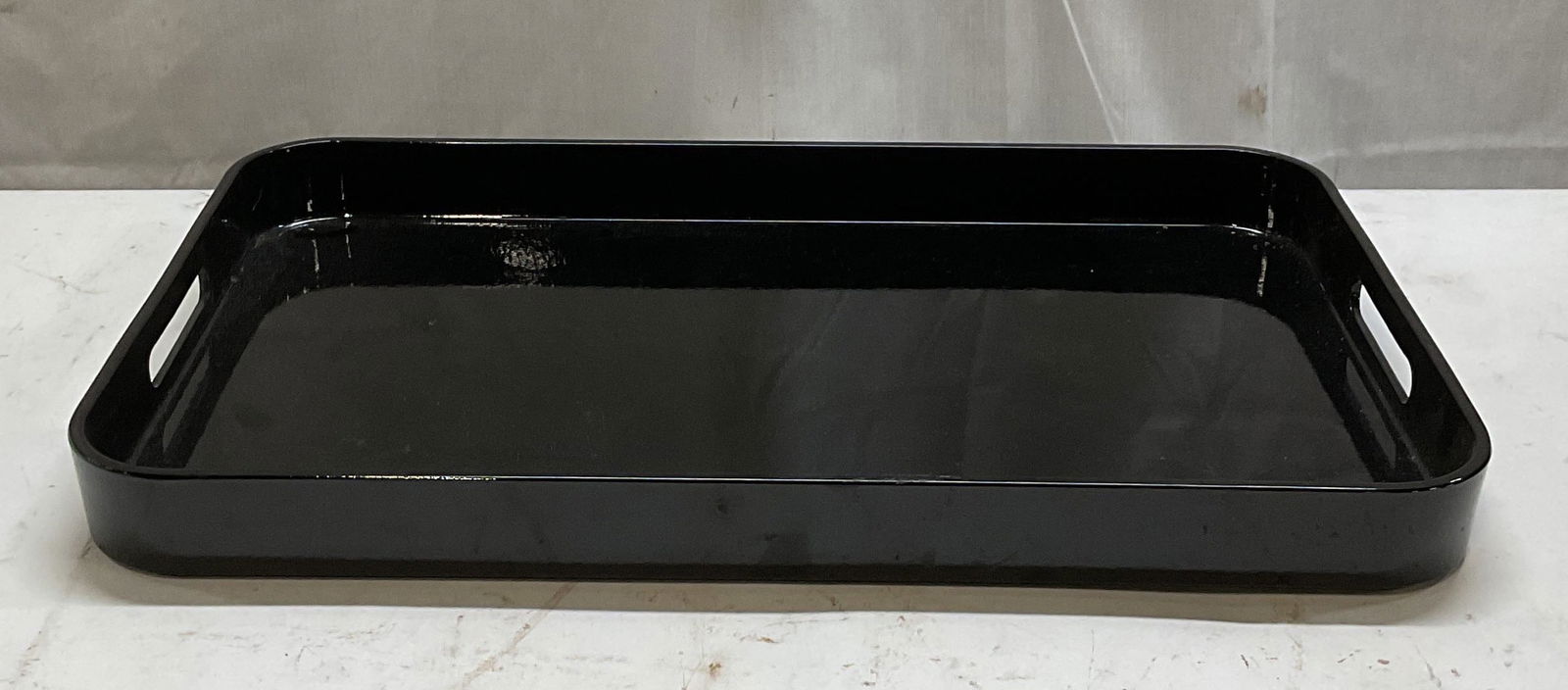 Pottery Barn Black Lacquered Table Tray (1 of 6)