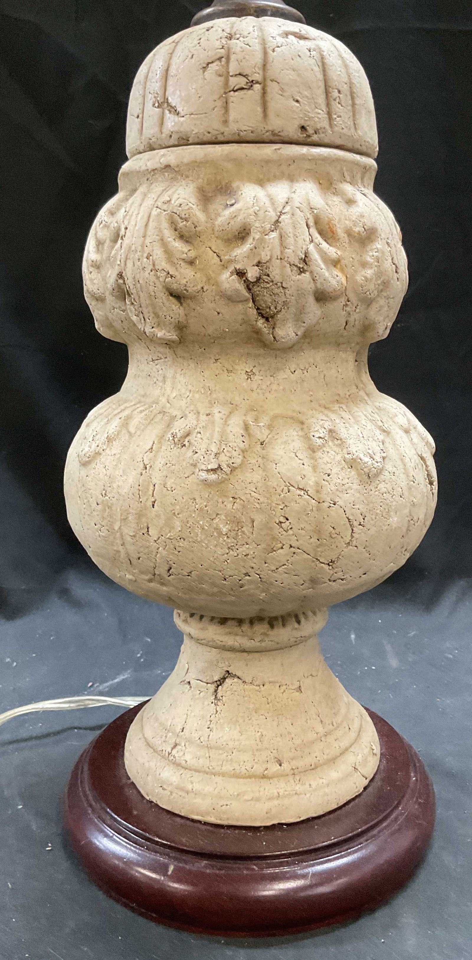 Barbara Cosgrove White Ceramic Table Lamp (1 of 7)