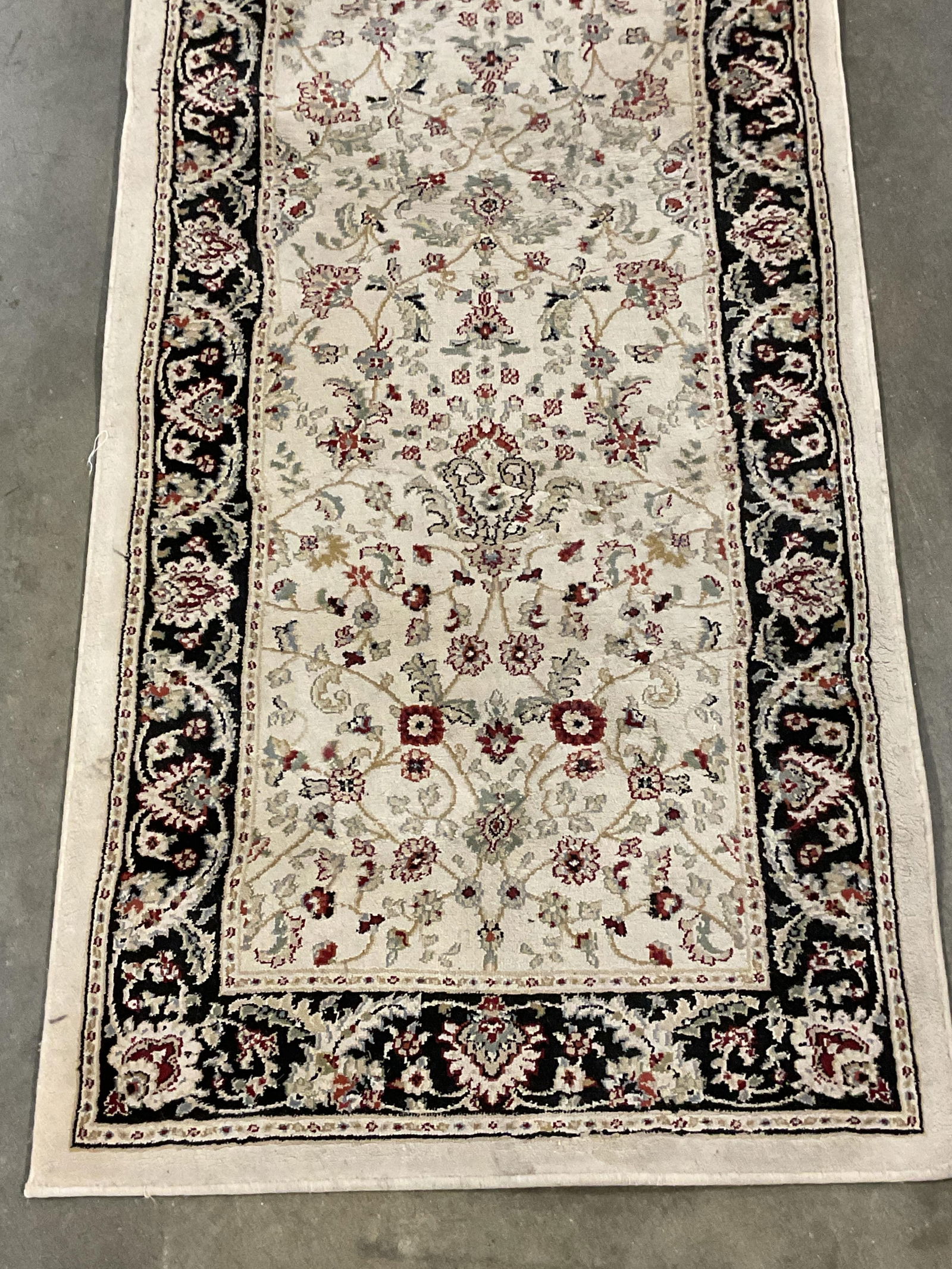 Dynasty Floral Istanbul Runner Rug 9ft6in Turkey (1 of 7)
