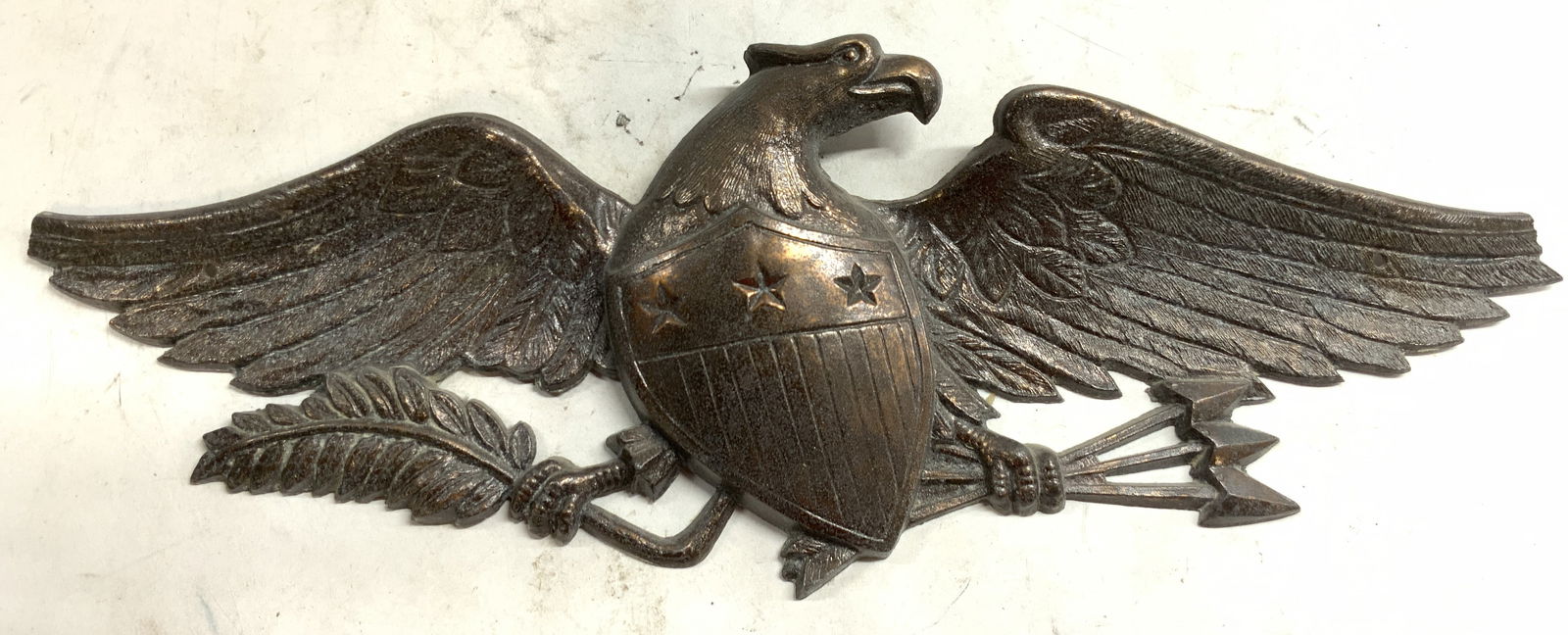 REINA Metal American Eagle Wall Hanging 22in (1 of 9)