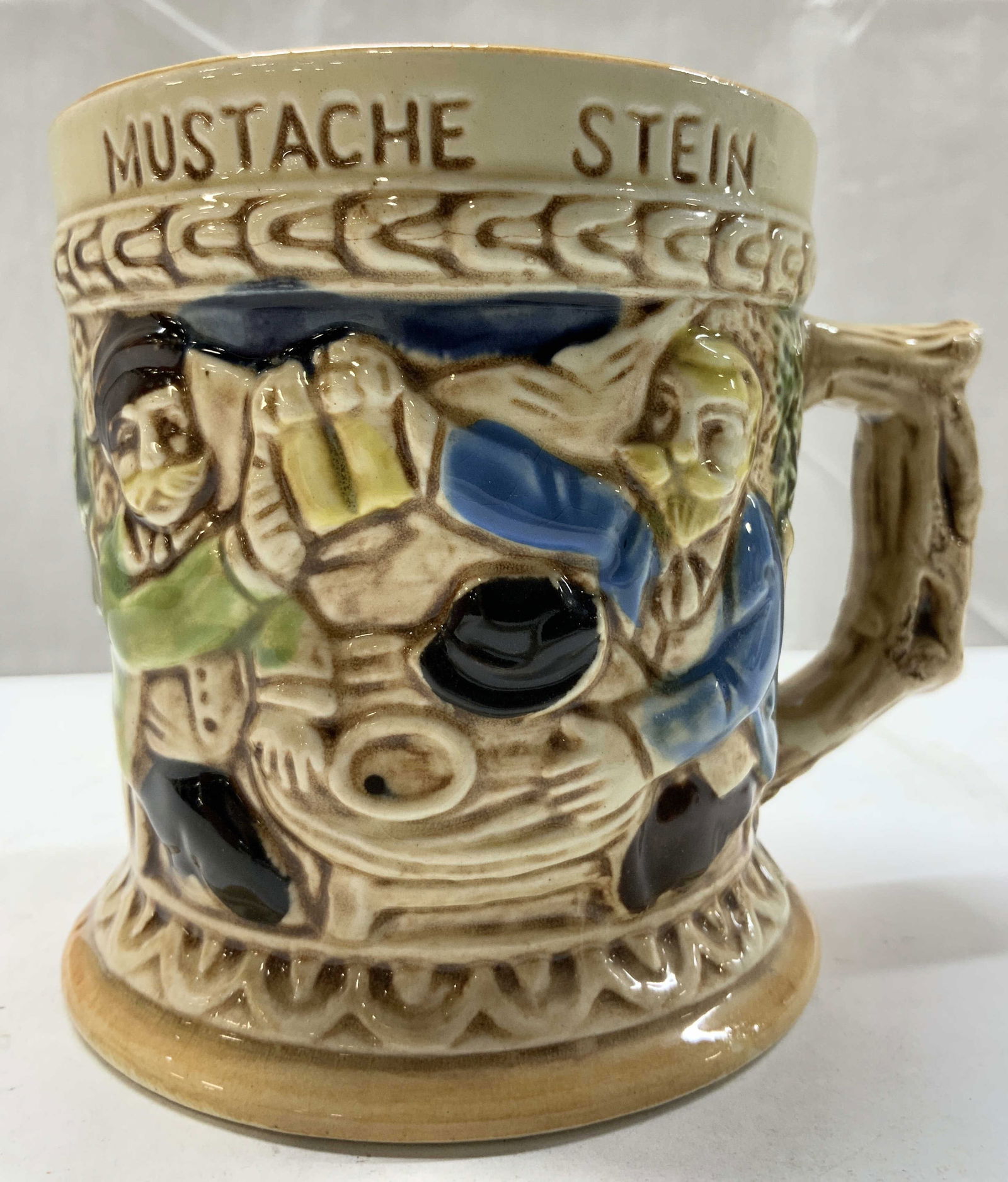 Vintage Ceramic Deer Mustache Mug / Stein JAPAN (1 of 7)