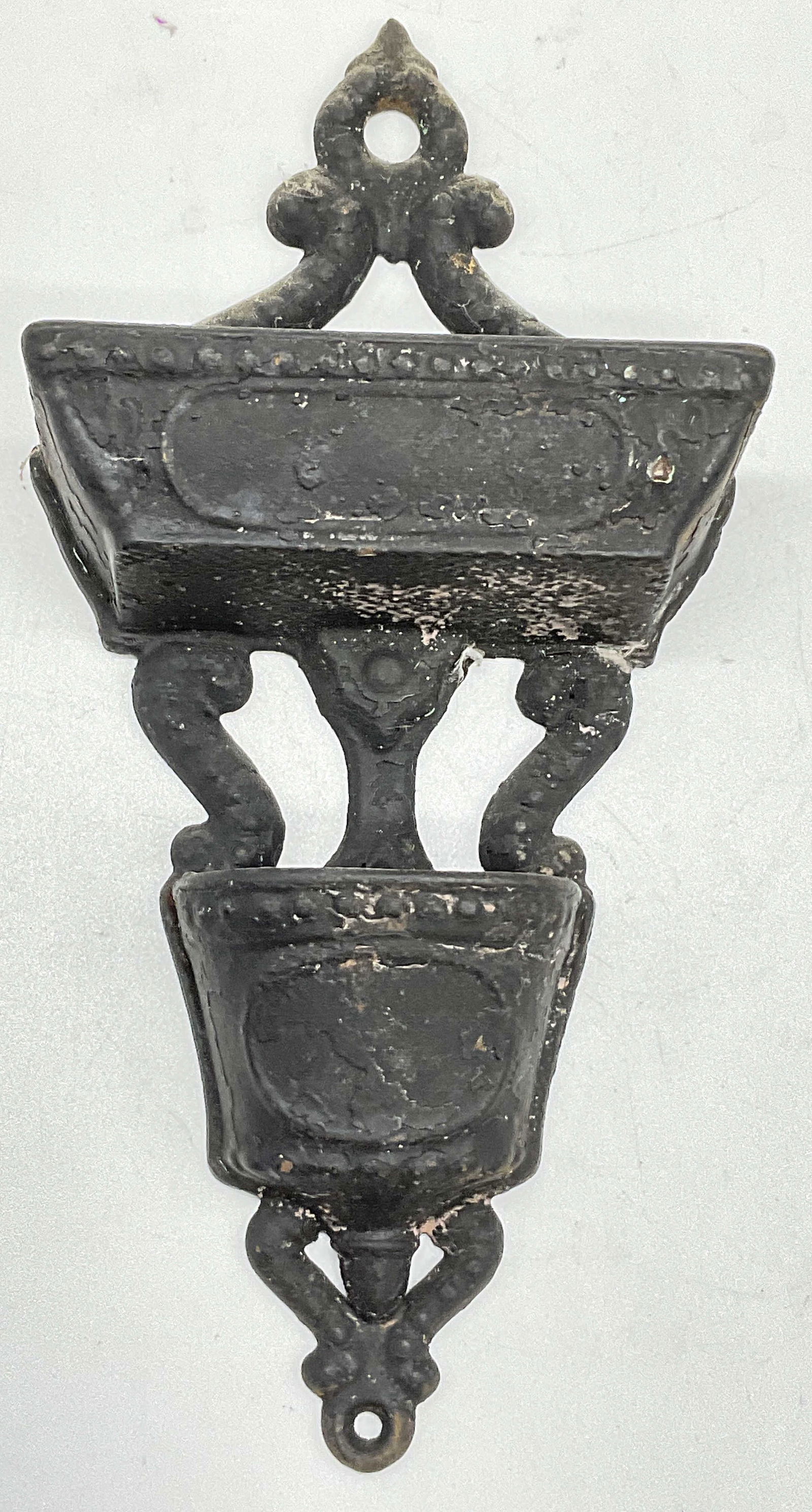 Antique Cast Iron Match Holder (1 of 8)