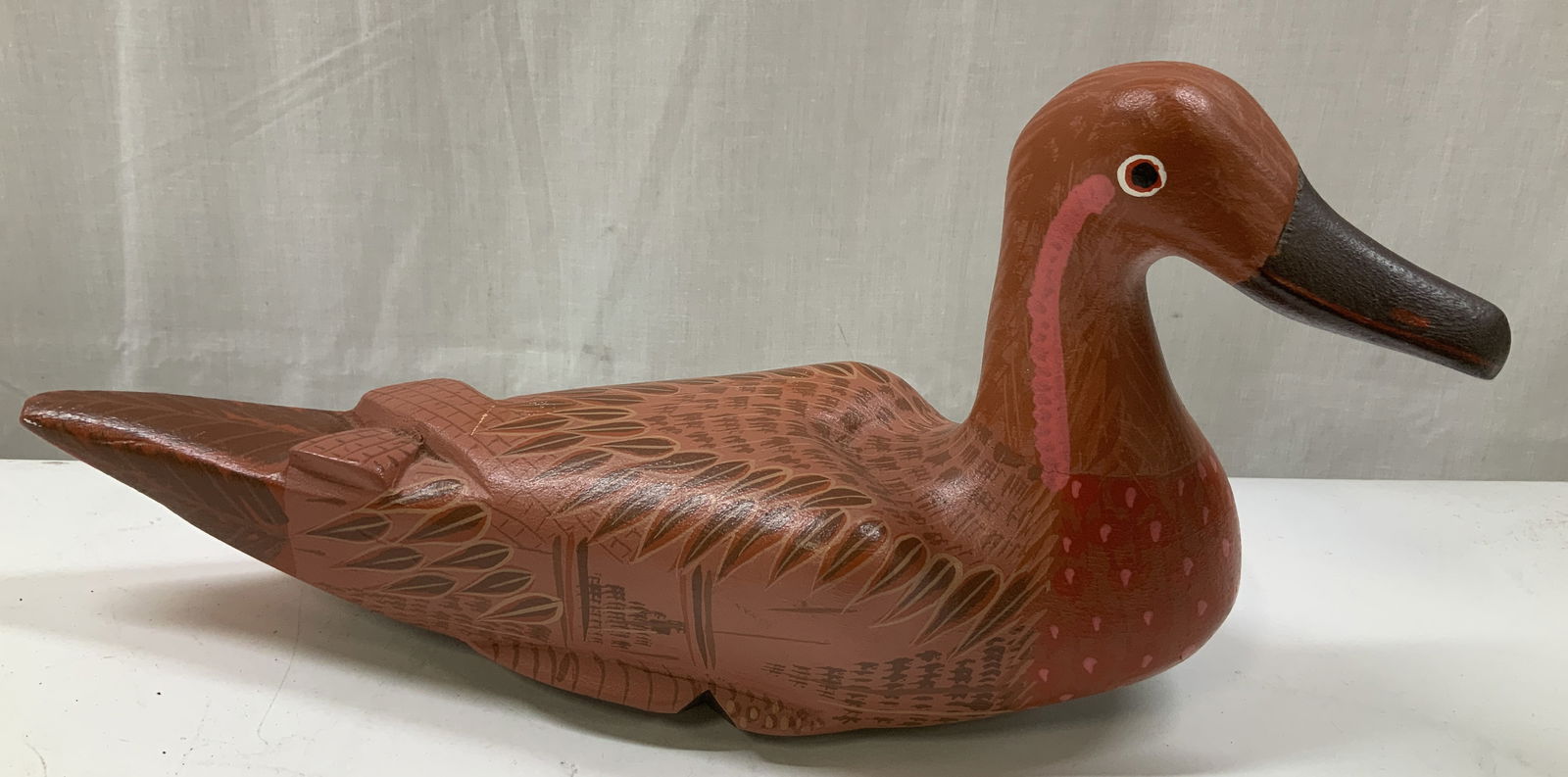 Dalva Haiti Hand Carved Wooden Duck Decoy (1 of 6)