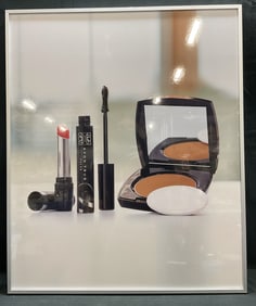 Framed Avon Cosmetic Advertising Litho Poster 3ft