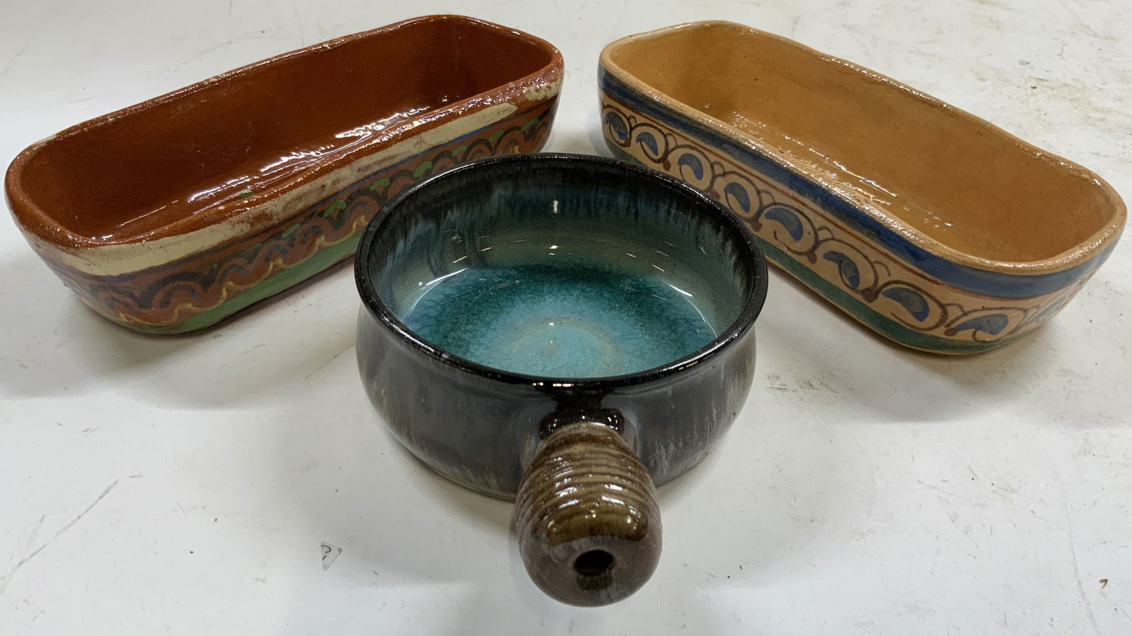 Lot 3 Vintage Ceramic Tabletop Vessels (1 of 7)
