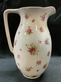 Grimwades Winton Stoke on Trent Vtg Rose Pitcher