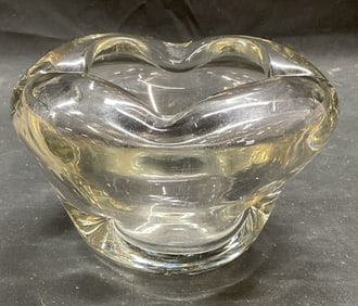 Vintage Hand Blown Art Glass Vase Vessel