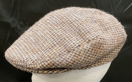 Vtg LL Bean Harris Tweed Wool Hat, England