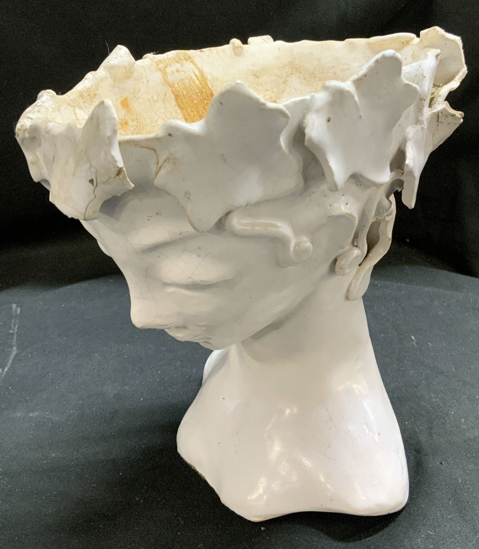 Abstract Ceramic Bust Form Planter (1 of 6)