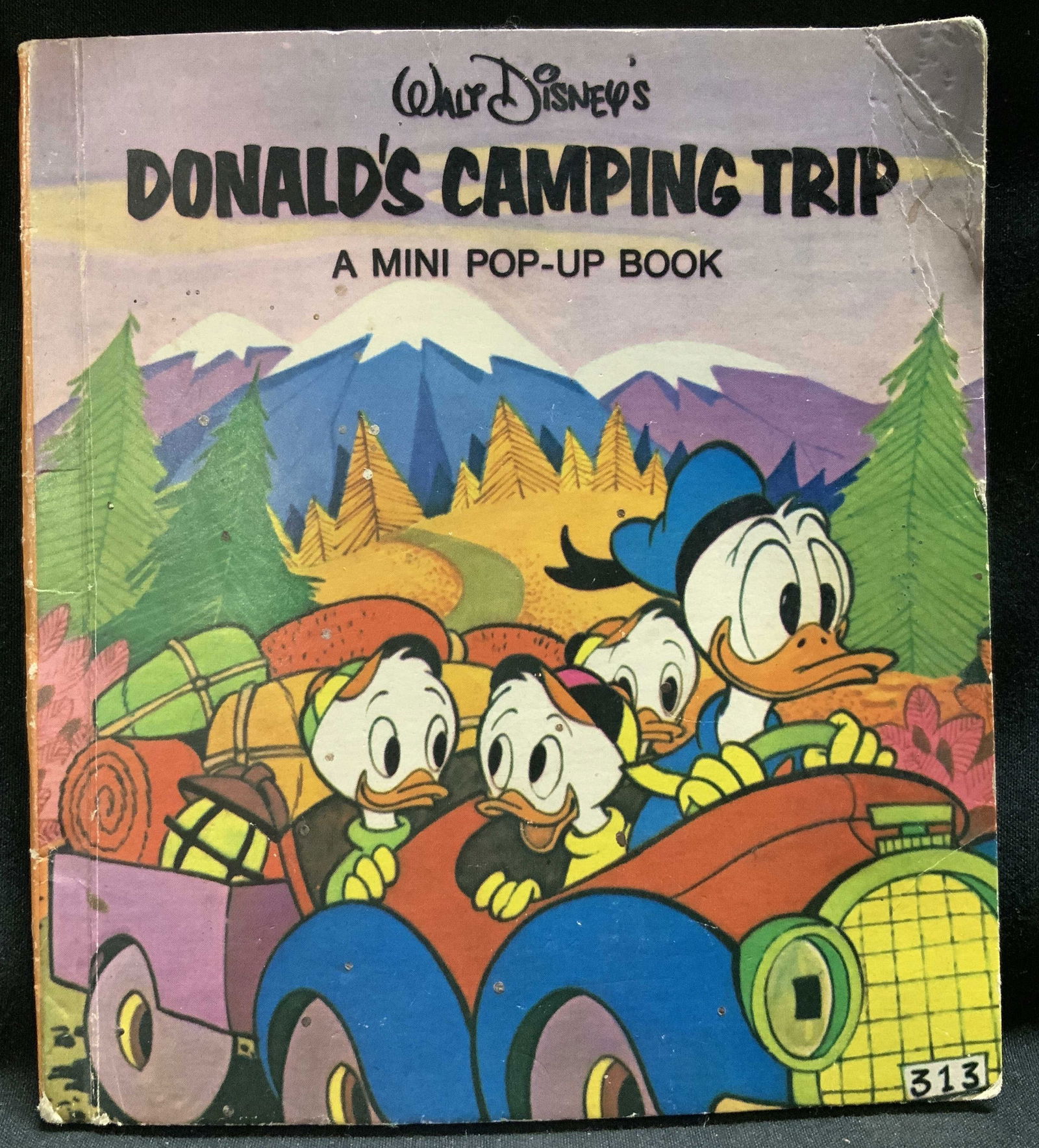 1977 Walt Disneys Donalds Camping Trip Pop Up Bk (1 of 7)