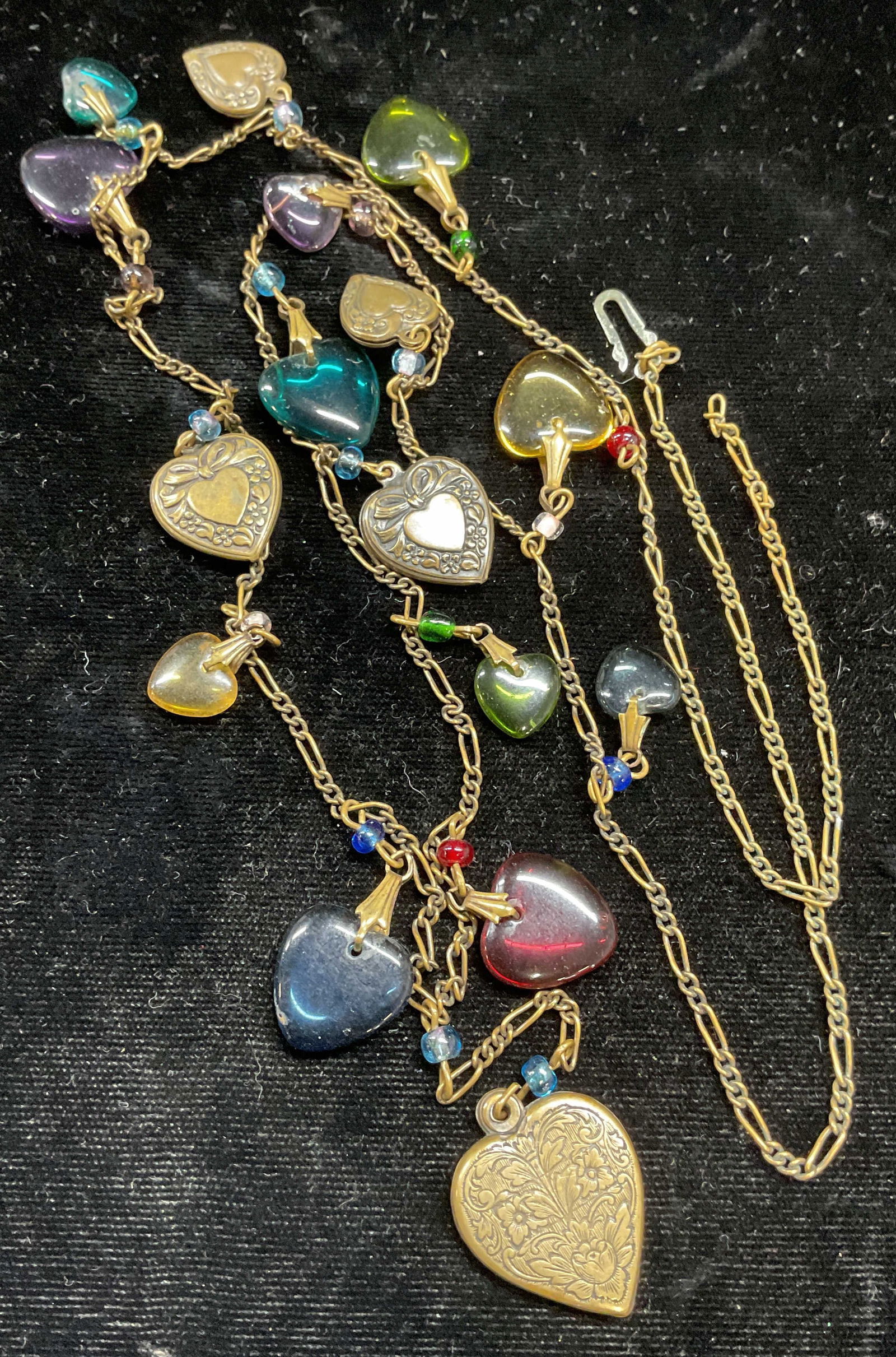 Glass Works Studio Heart Pendant Necklace (1 of 6)