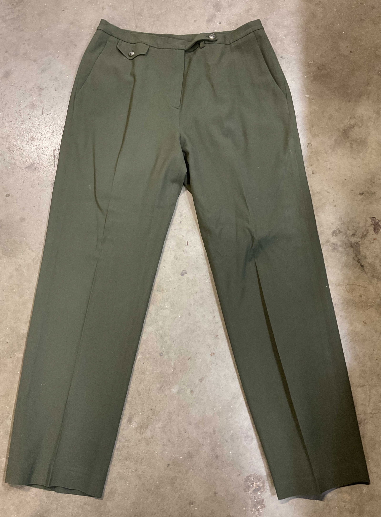 Lauren Ralph Lauren Olive Green Trousers USA+ (1 of 6)