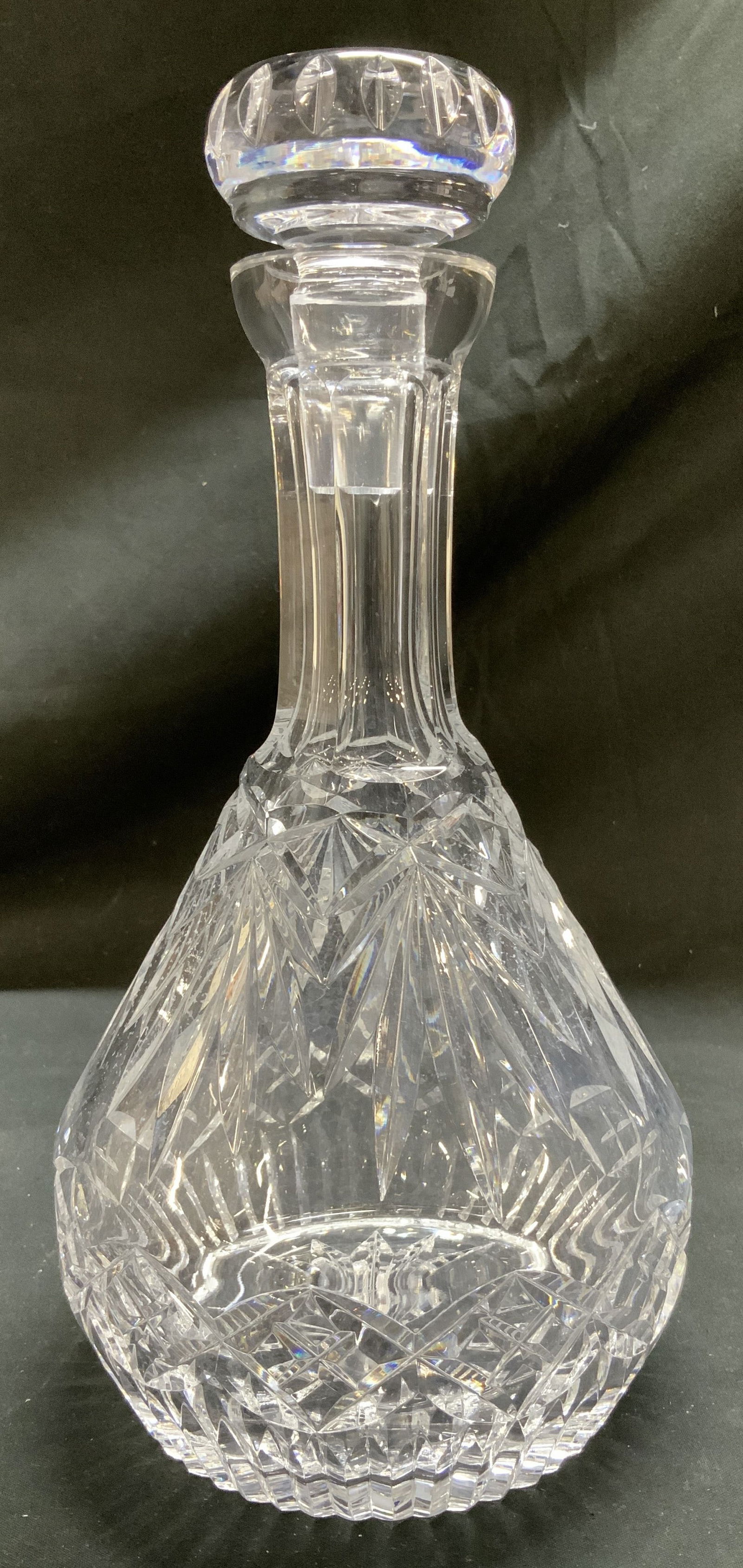 Waterford Cut Clear Crystal Decanter W Stopper (1 of 6)