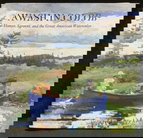 1993 Awash in Color 1st Edition Watercolor Bk REED