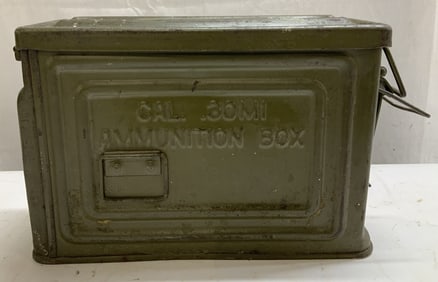 Reeves U.S. WWII Cal.30ML Ammunition Steel Box