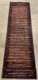 Rizzy Rugs Red Striped Runner 7 Feet India