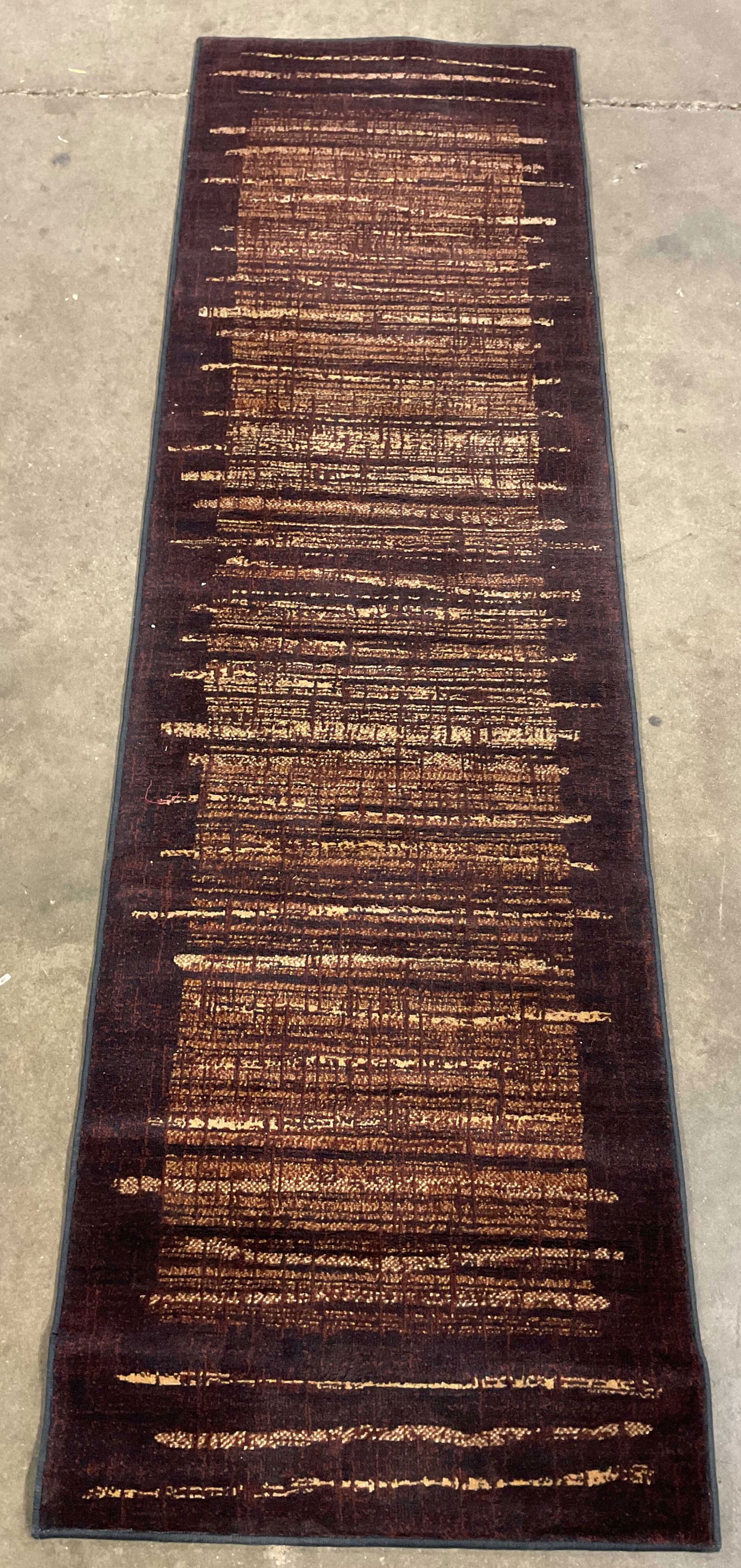 Rizzy Rugs Red Striped Runner 7 Feet India (1 of 6)