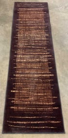 Rizzy Rugs Red Striped Runner Rug 7 Ft