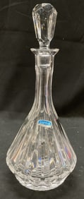 Gorham Hand Made Crystal Decanter W Stopper DE