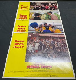 Lot 4 Animal House Lobby Card Posters 1978