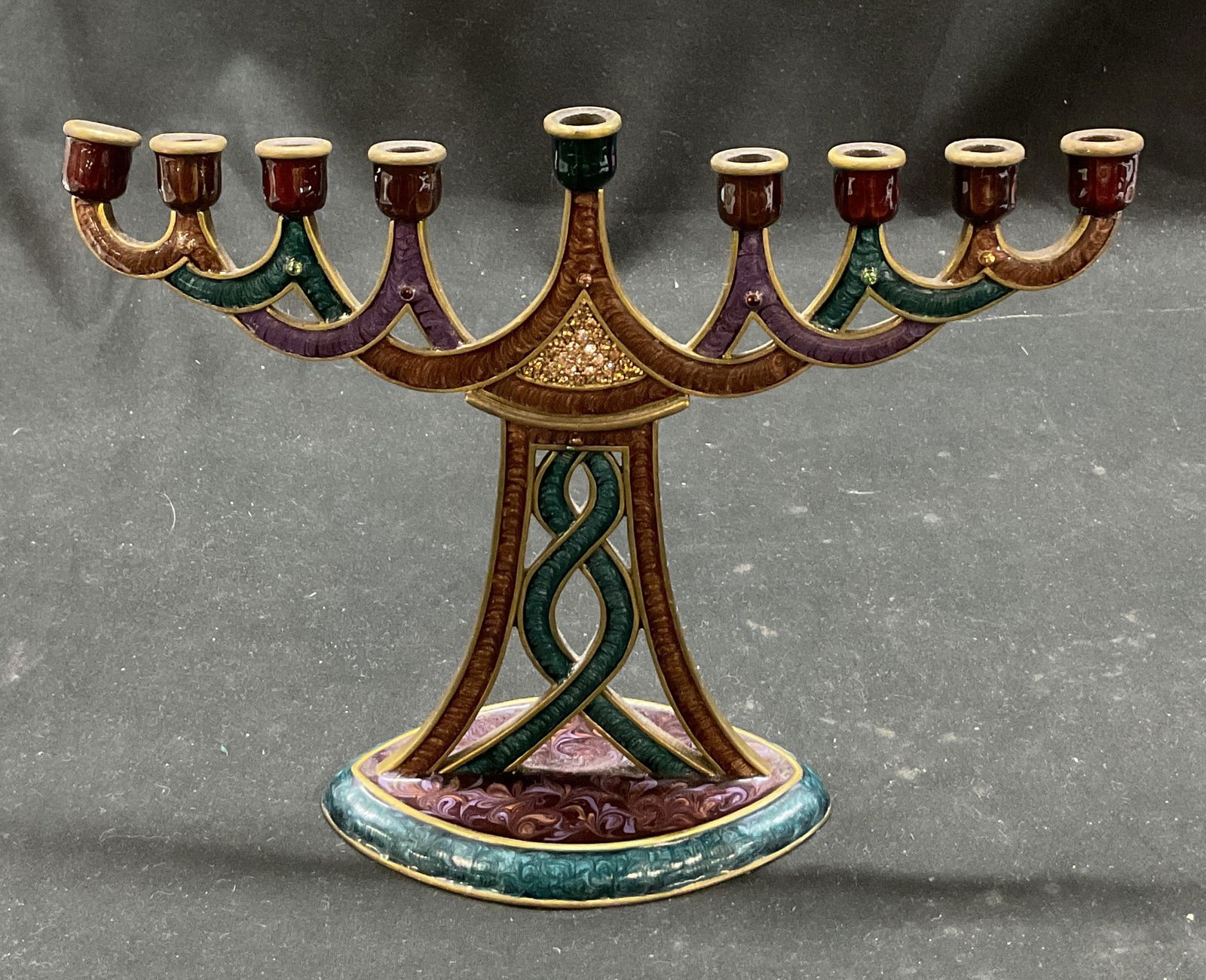 SGND Quest Brass Menorah (1 of 7)