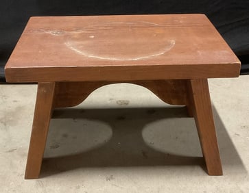 Vintage Solid Wood Step Stool