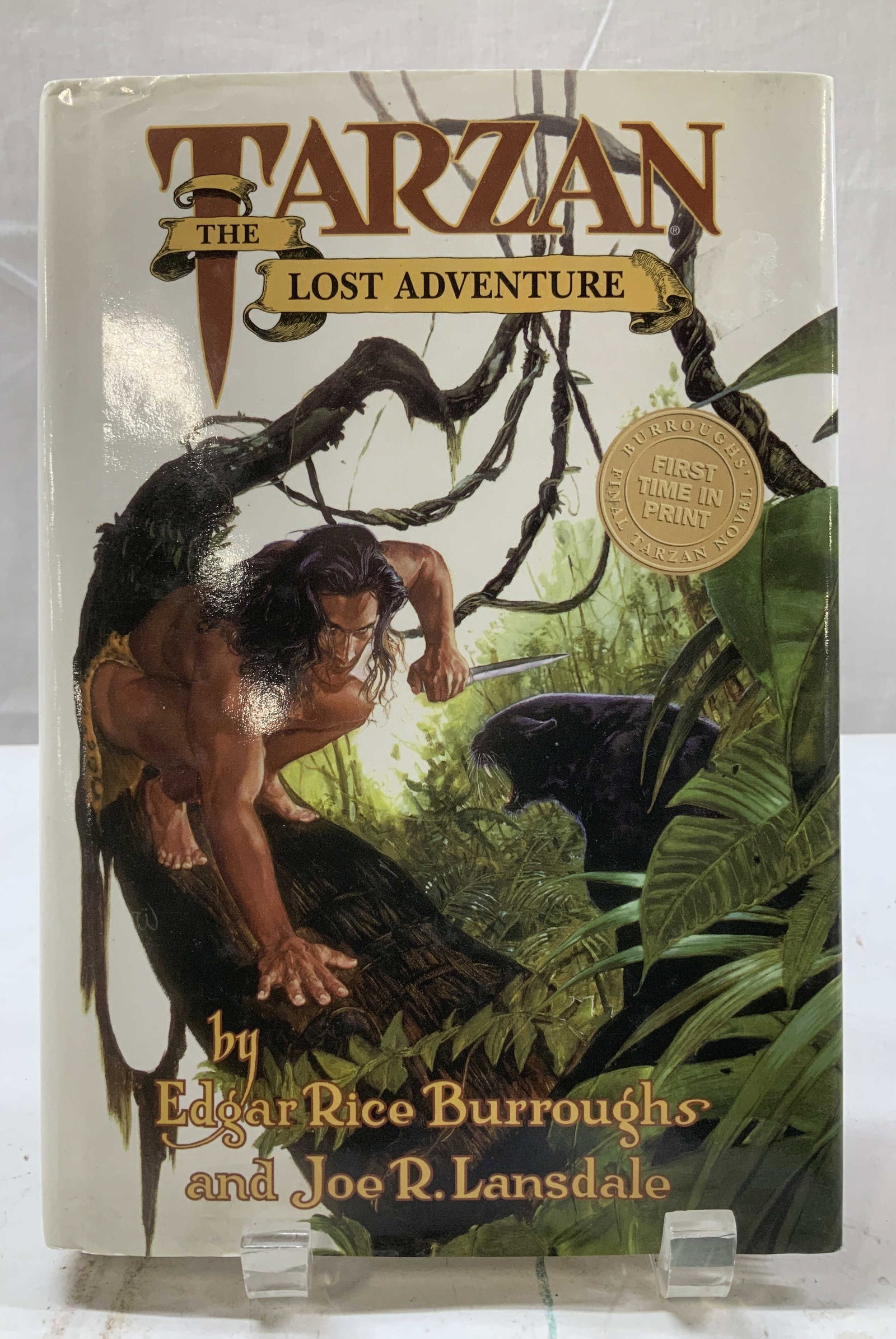 1995 Tarzan Lost Adventure Limit Ed. Bk BURROUGHS: Tarzan The Lost Adventure. Edgar Rice Burroughs & Joe. R. Lansdale. Dark Horse Books. Copyright 1995. Limited Edition. Printed in the U.S.A. Surface wear consistent to age, use & exposure. Surface wea