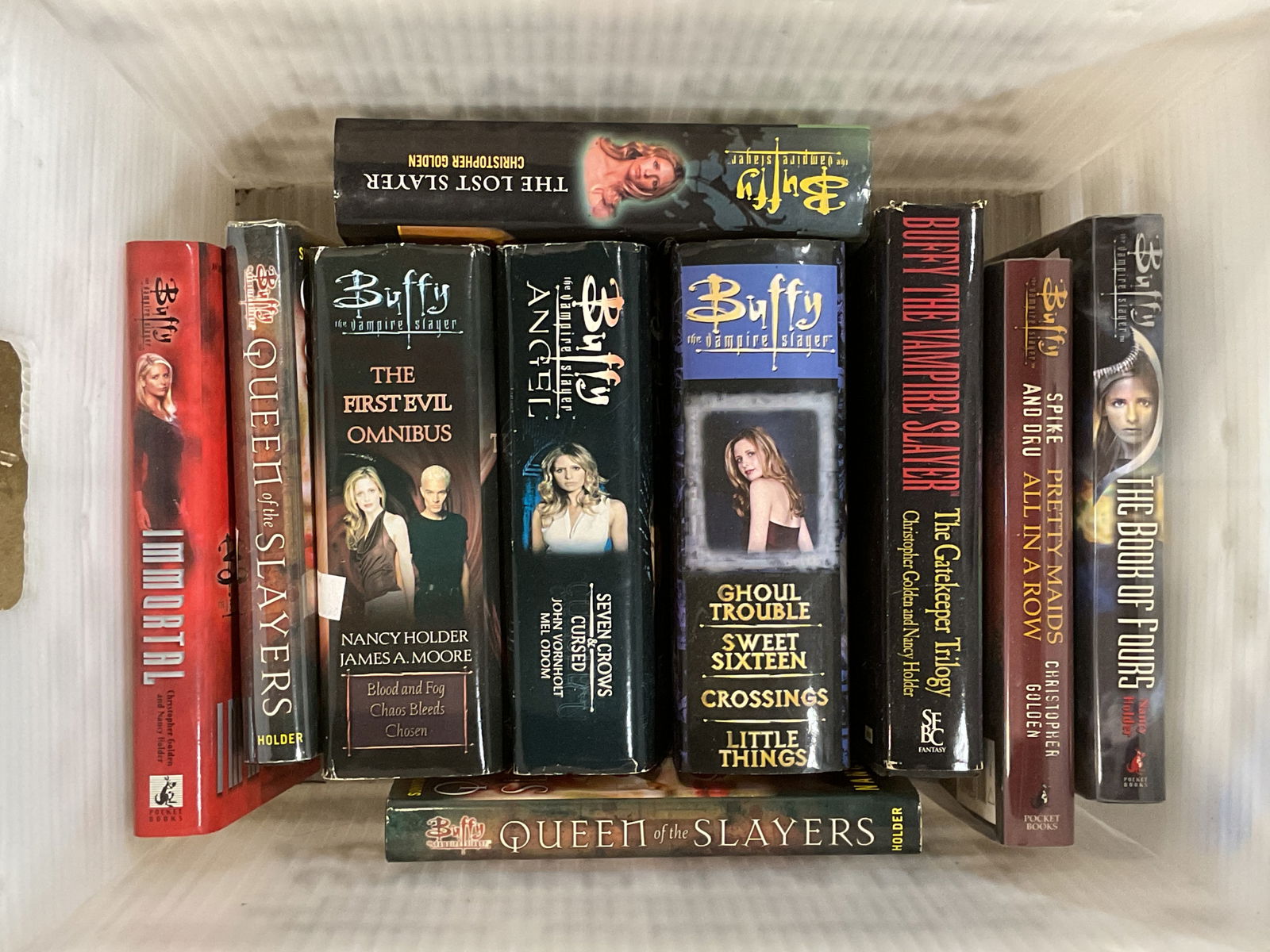 Lot 10 Buffy The Vampire Slayer Books Golden+ (1 of 7)