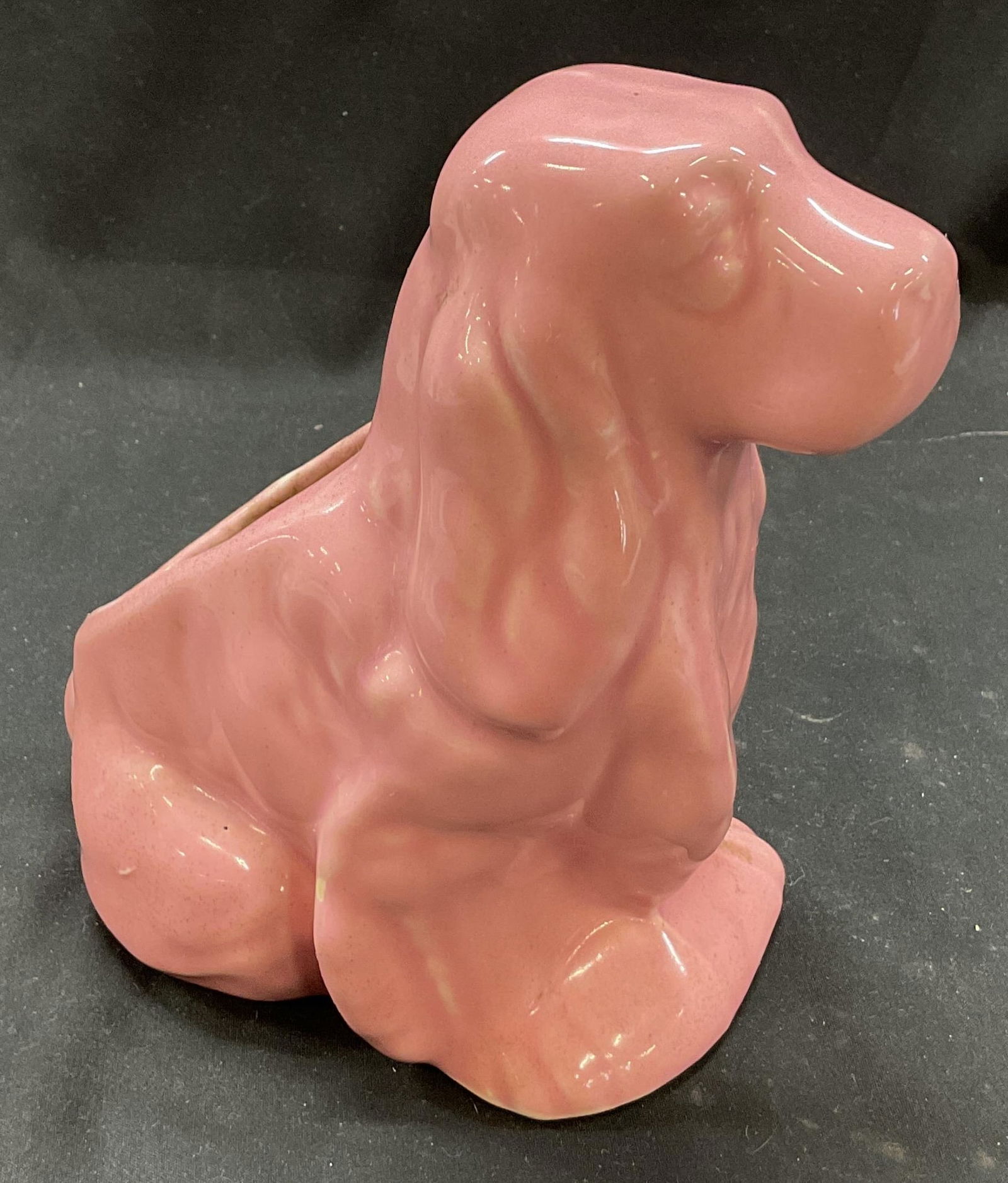 Shawnee Pottery Pink Cocker Spaniel Planter (1 of 7)