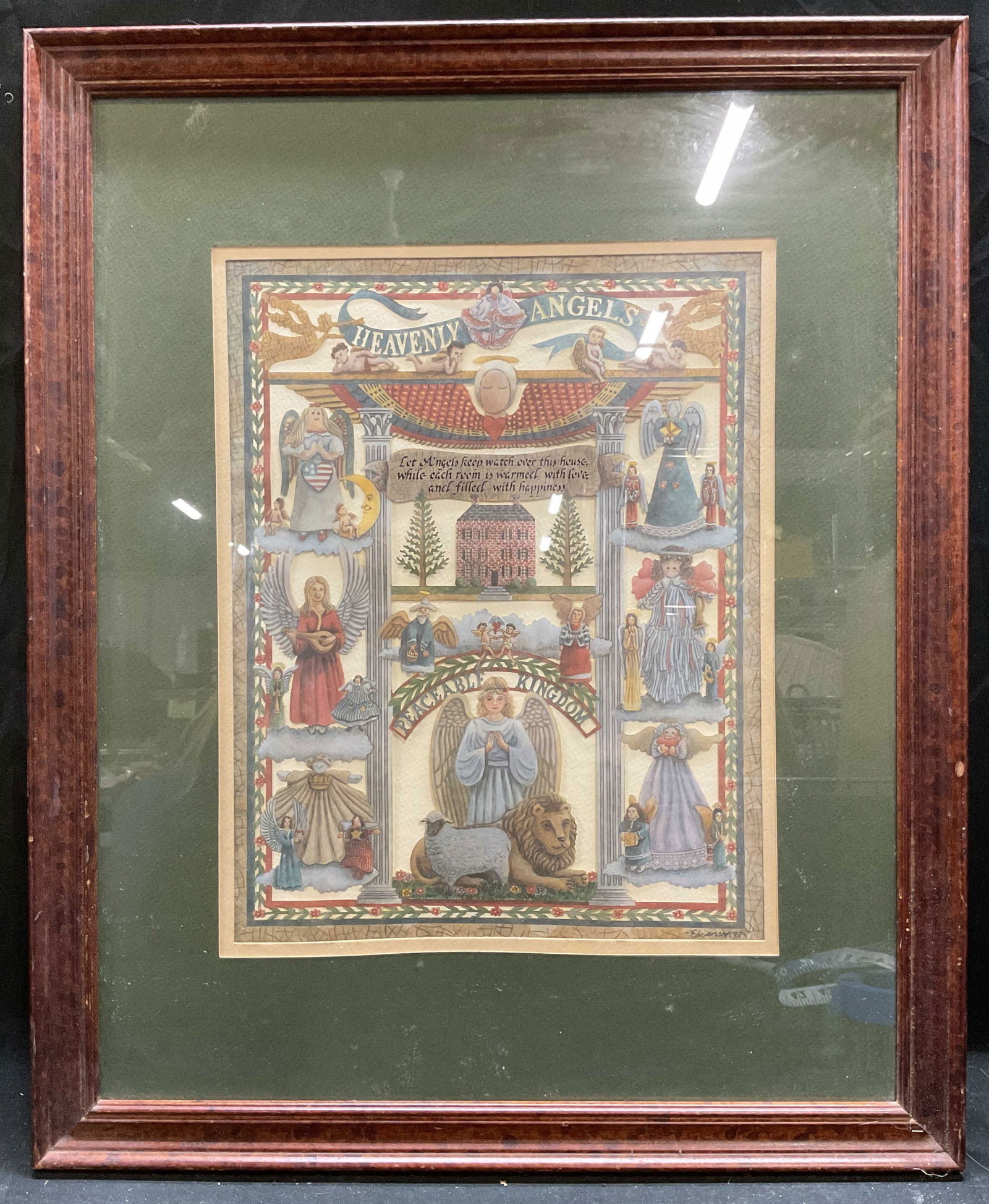 Eavenson Scherenschnitte Heavenly Angels Litho (1 of 6)