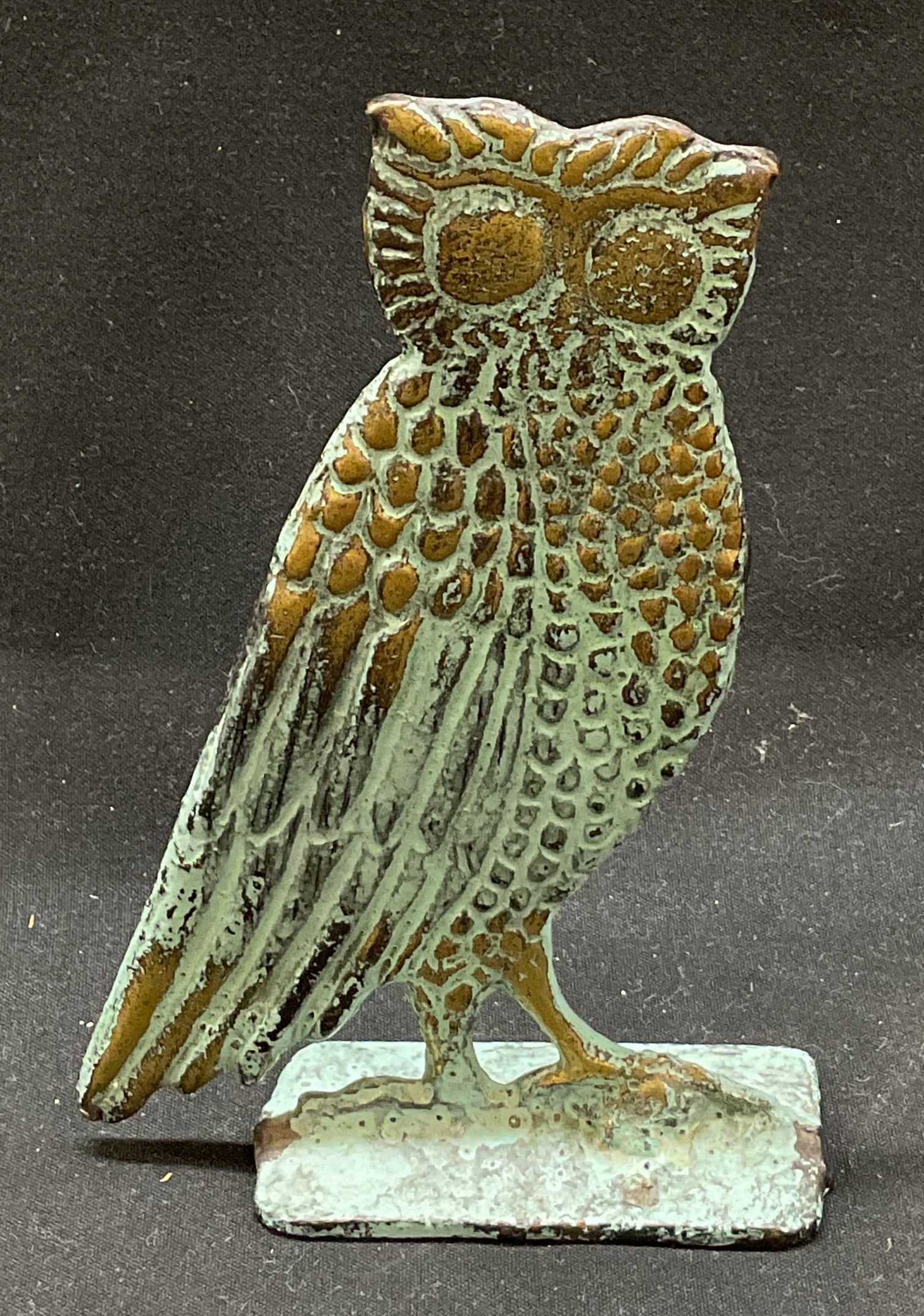 Vintage Brass Owl Figurine (1 of 7)
