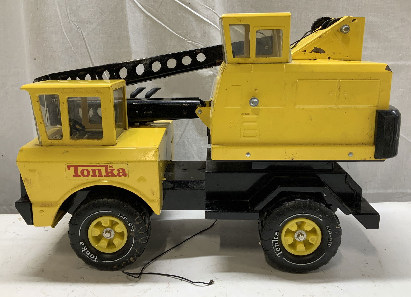 Vtg Tonka MR-970 Steel Mighty Crane Truck (1 of 7)