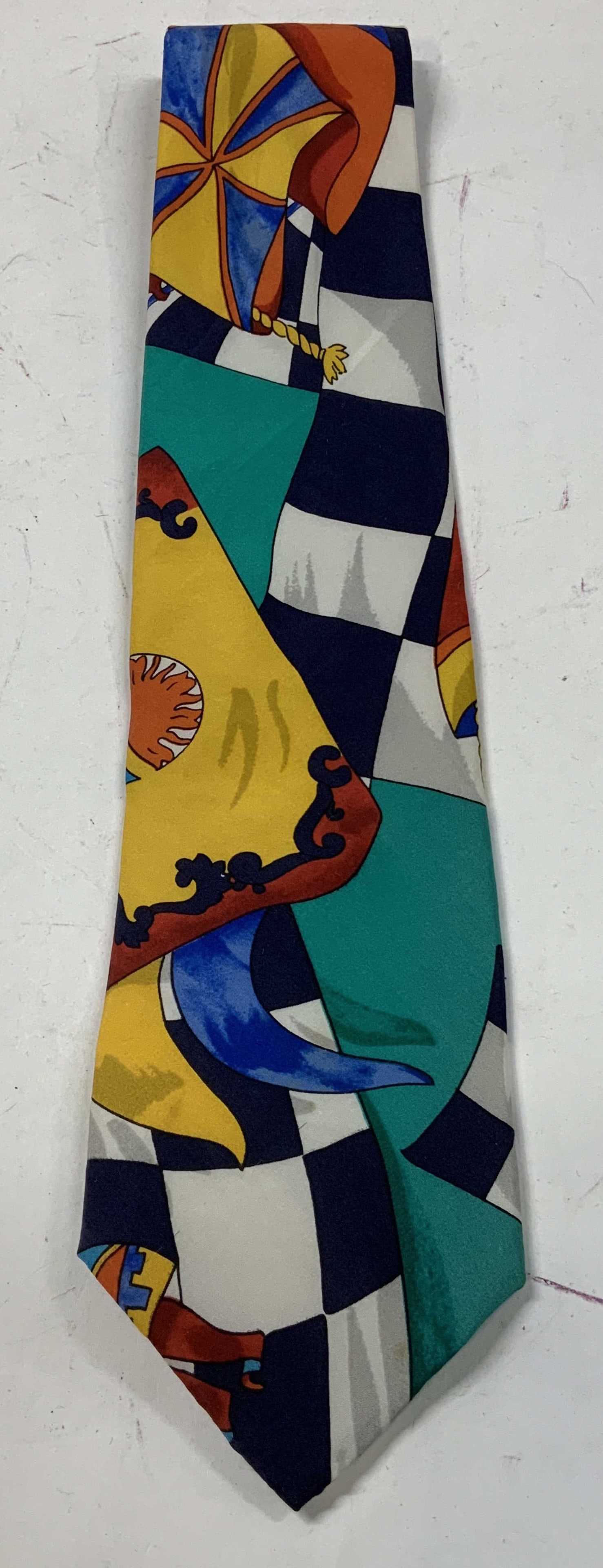 Pat Argenti Cravatte Abstract Silk Necktie (1 of 6)