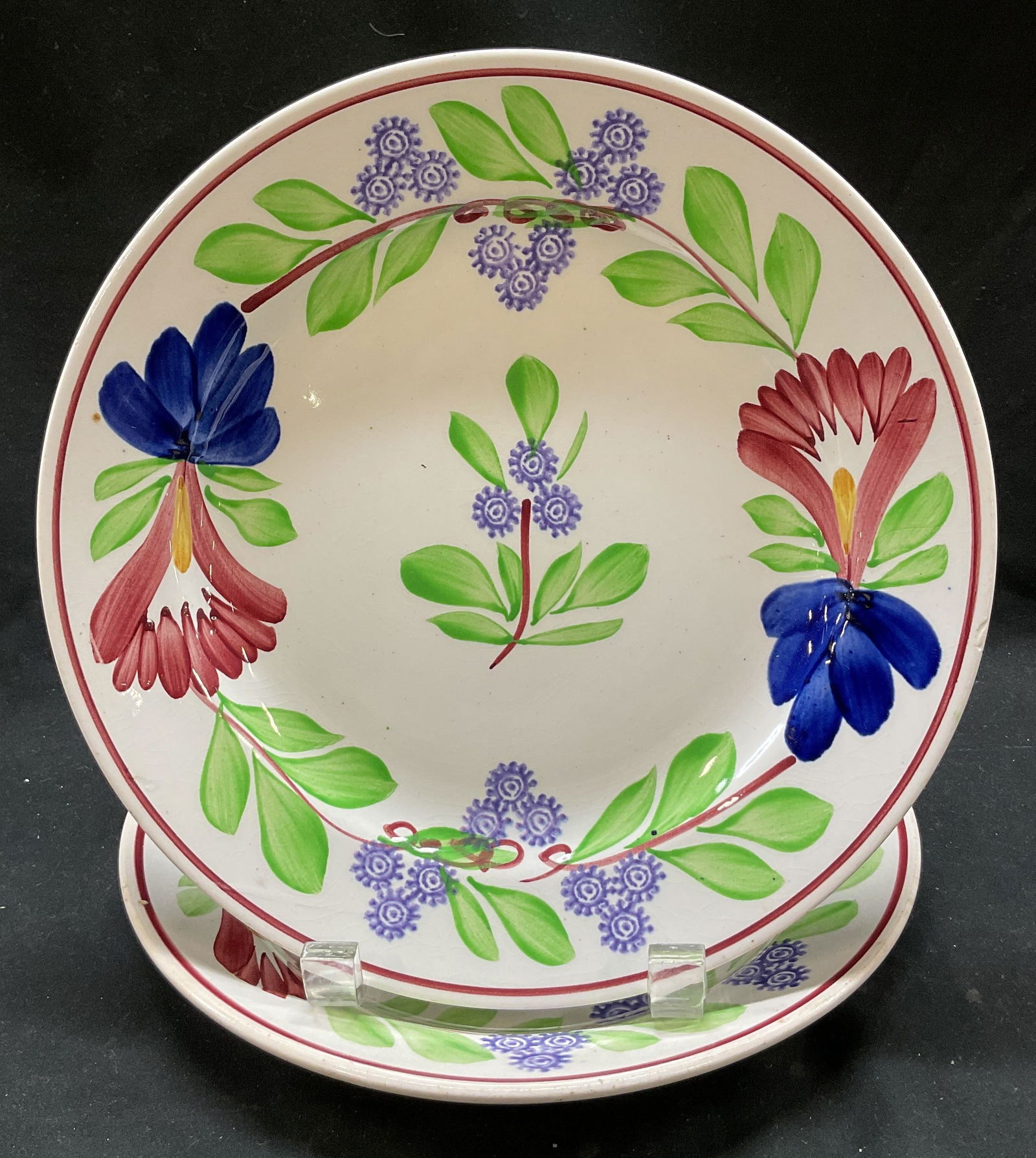 Pair Societe Ceramique Maestricht Ceramic Plates+ (1 of 10)