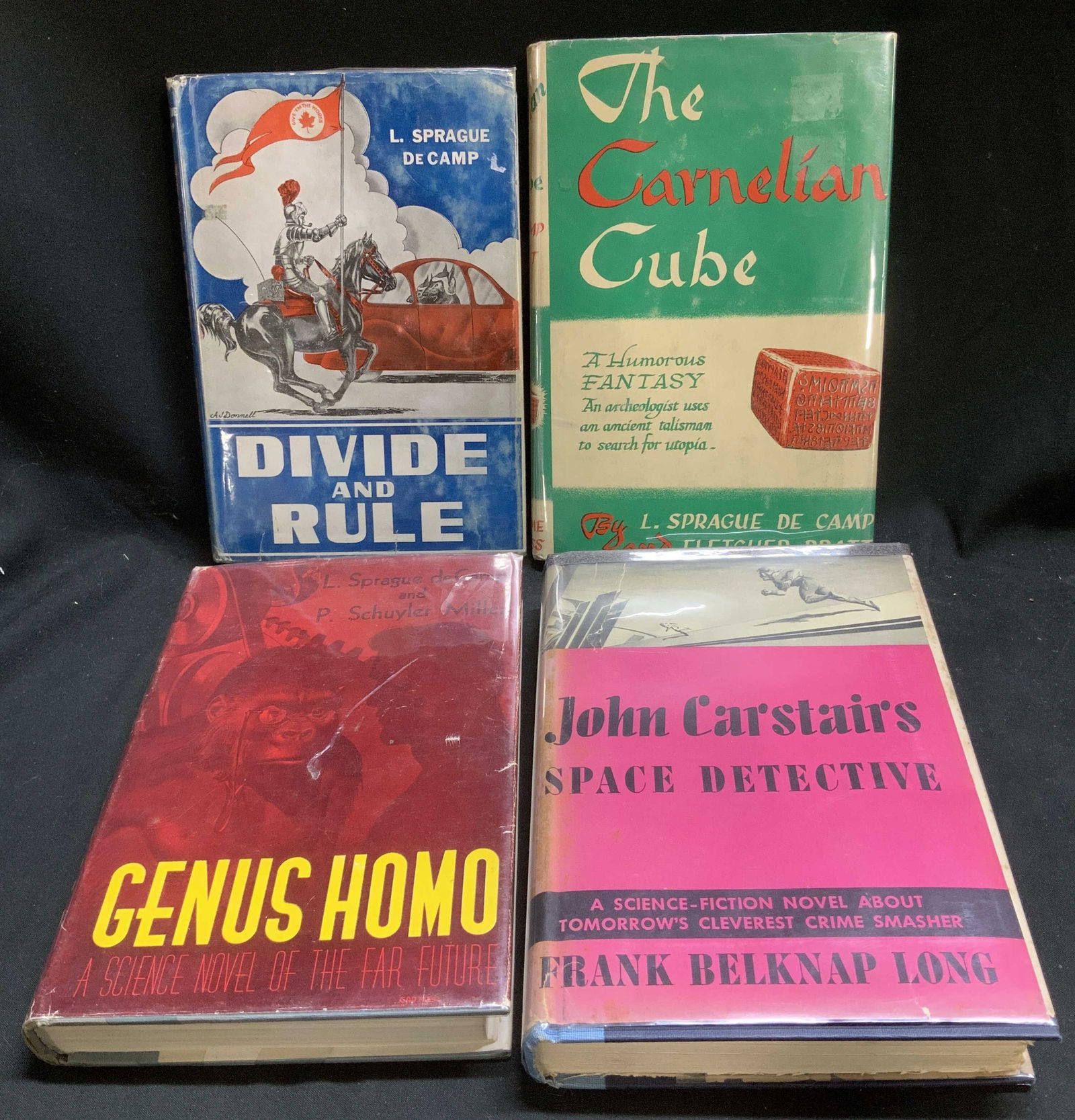 Lot 4 Sci Fi Novels 1st Ed.1940s L.Sprague de Camp (1 of 13)