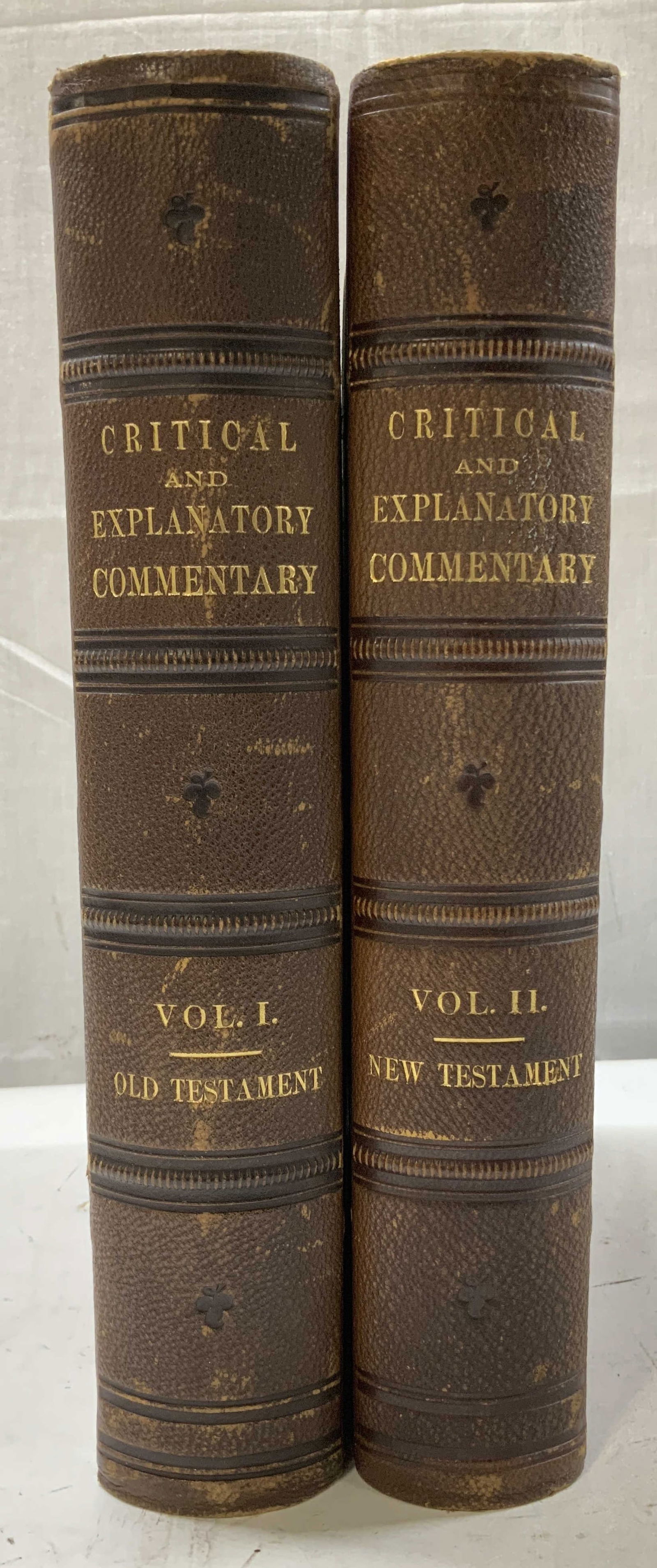 Commentary Old & New Testaments Bks 1876 BROWN (1 of 12)
