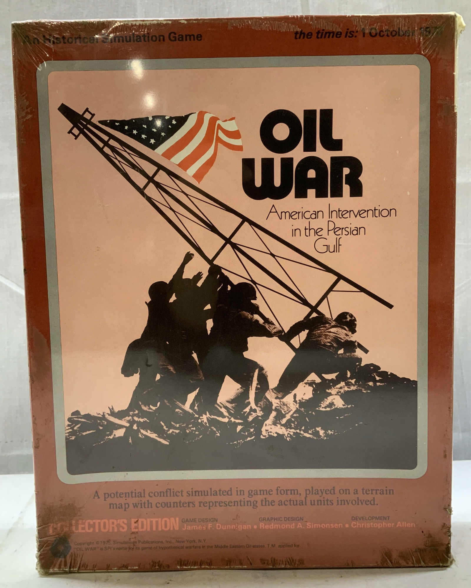 1975 Simulation Oil War Persian Gulf BoardGame NIB (1 of 6)
